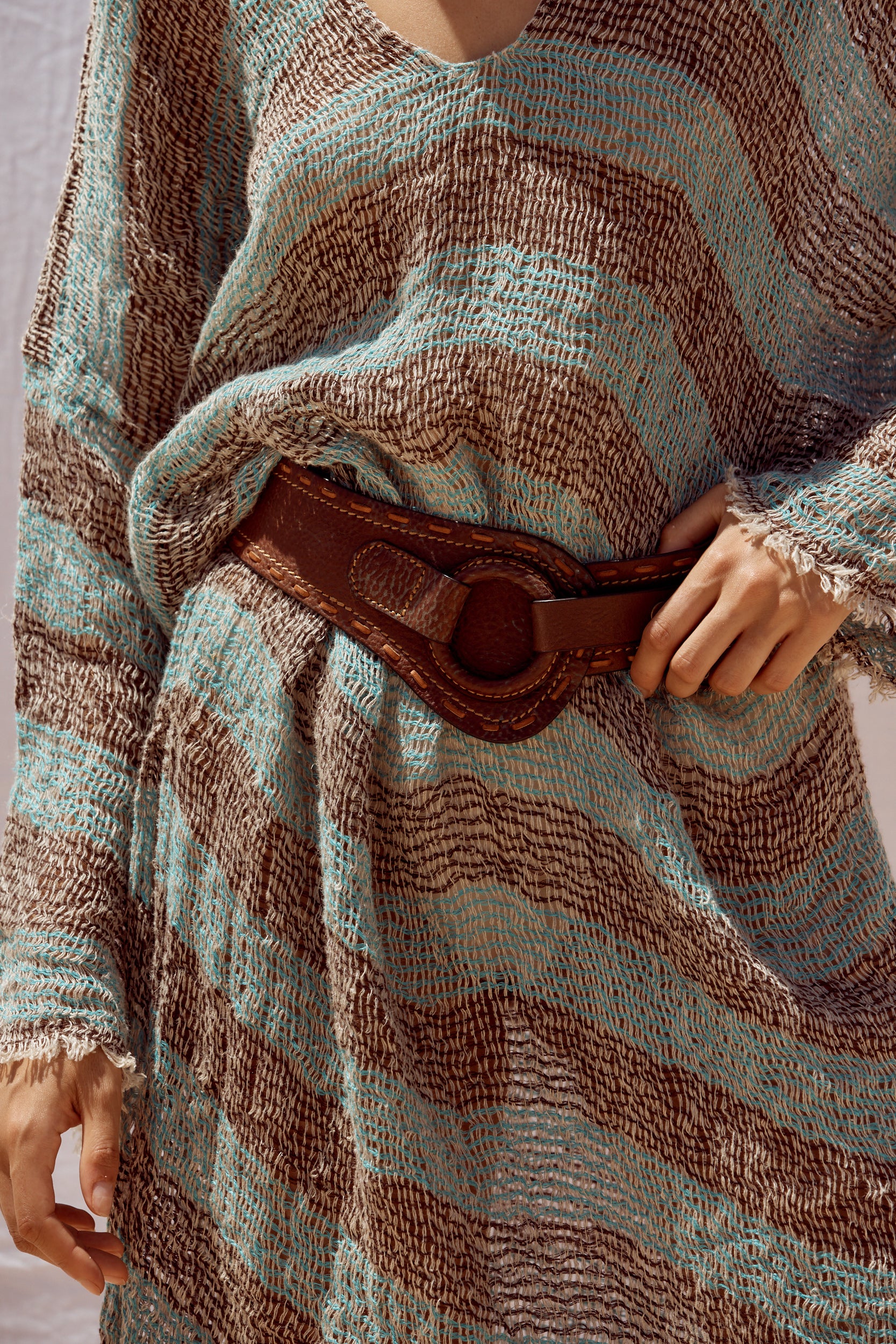 Topology Belt - Tan