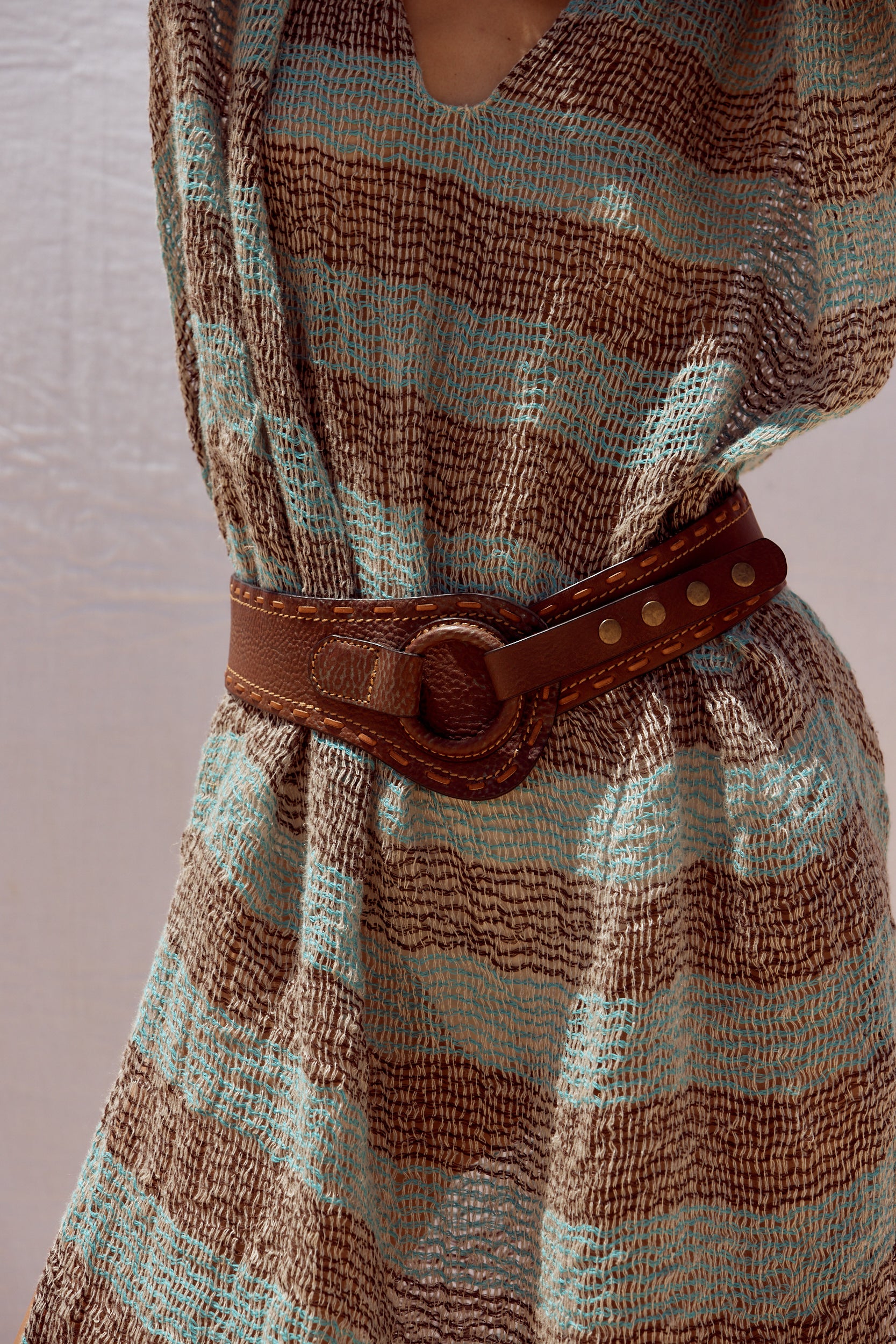 Topology Belt - Tan