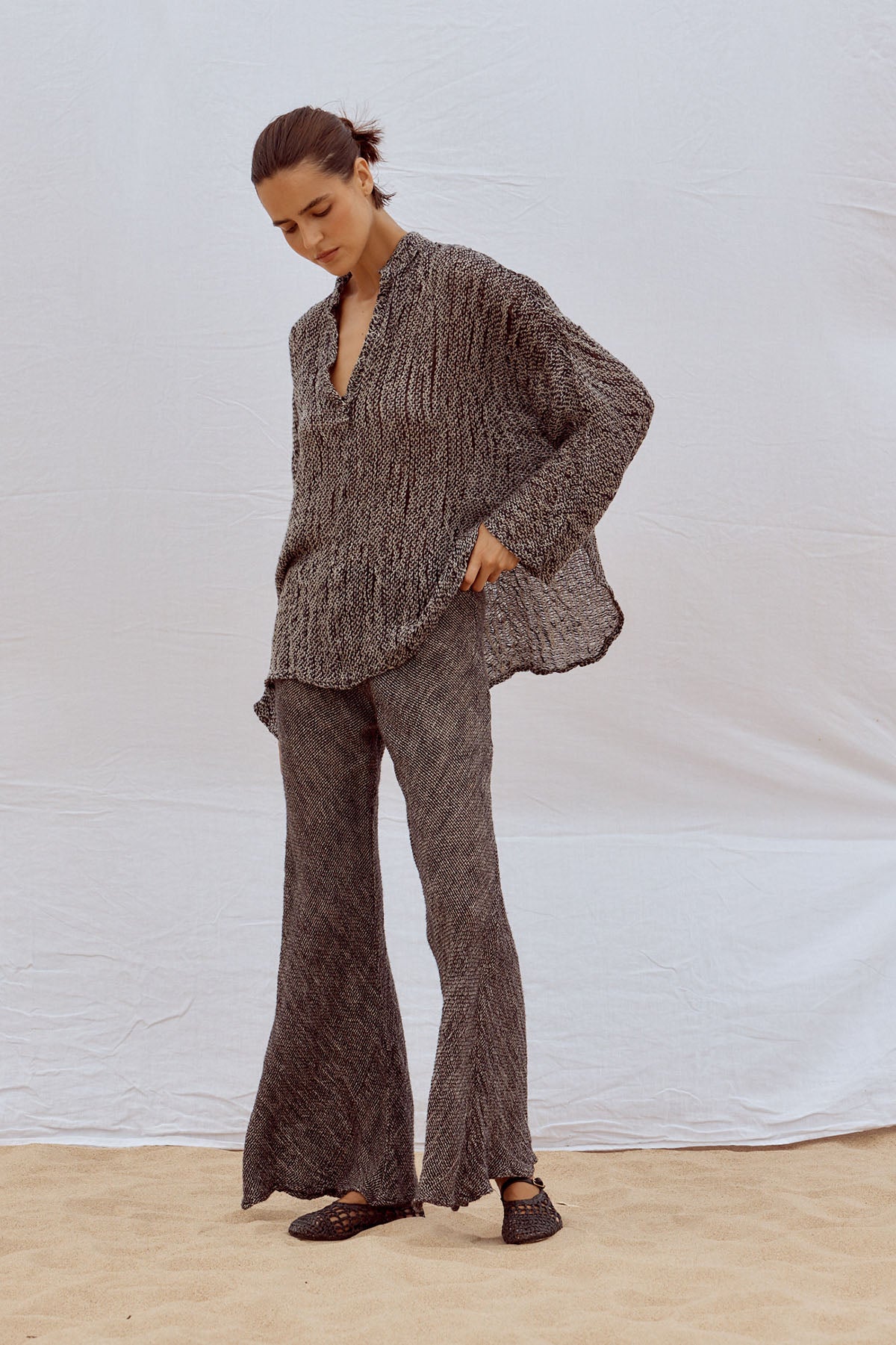 Minerva Top - Tela Corteccia