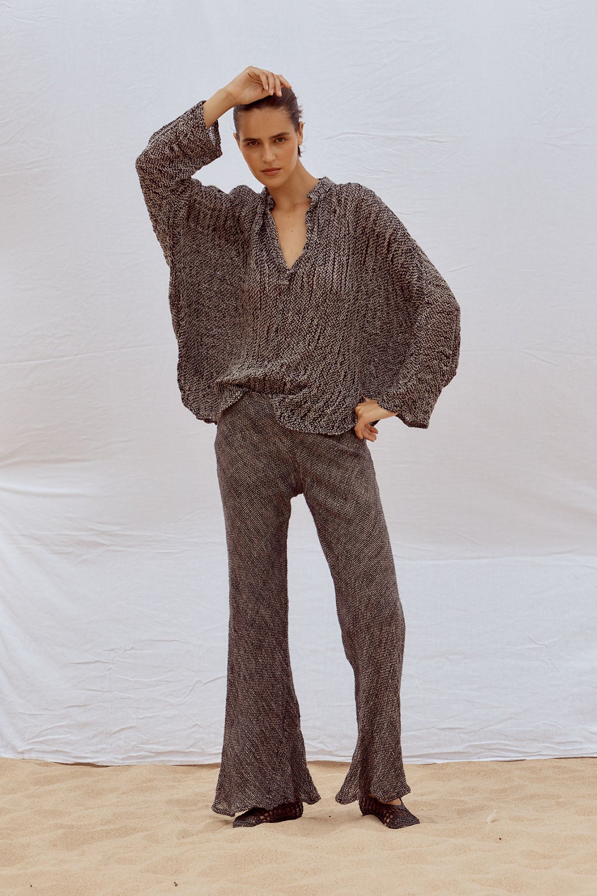 Minerva Top - Tela Corteccia