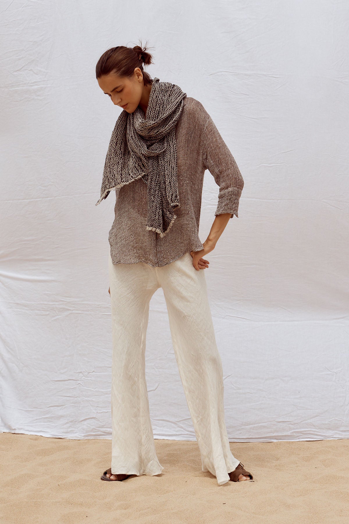 Grand Scarf - Tela Corteccia