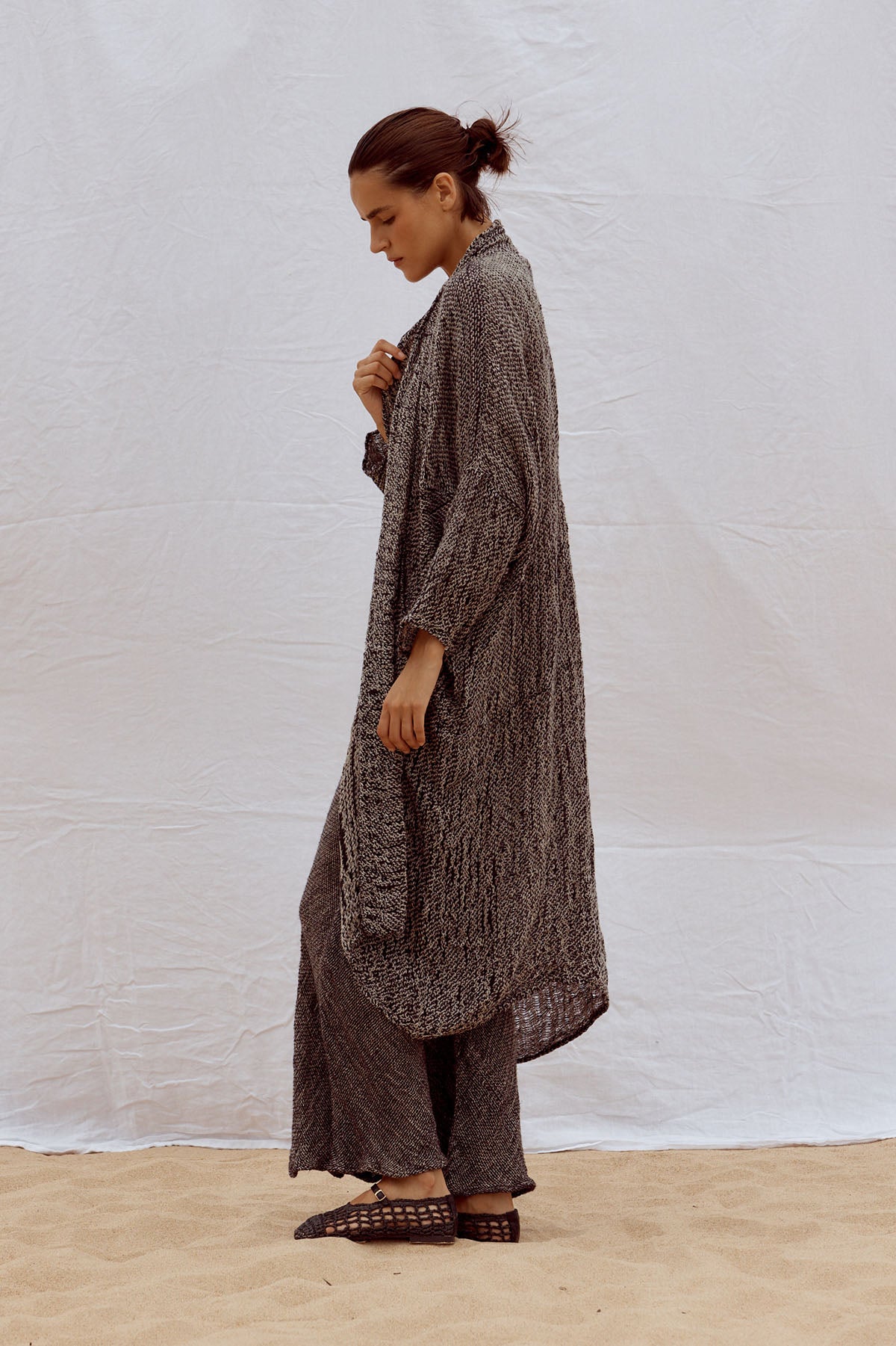 Odissea Coat - Tela Corteccia - LAST ONE