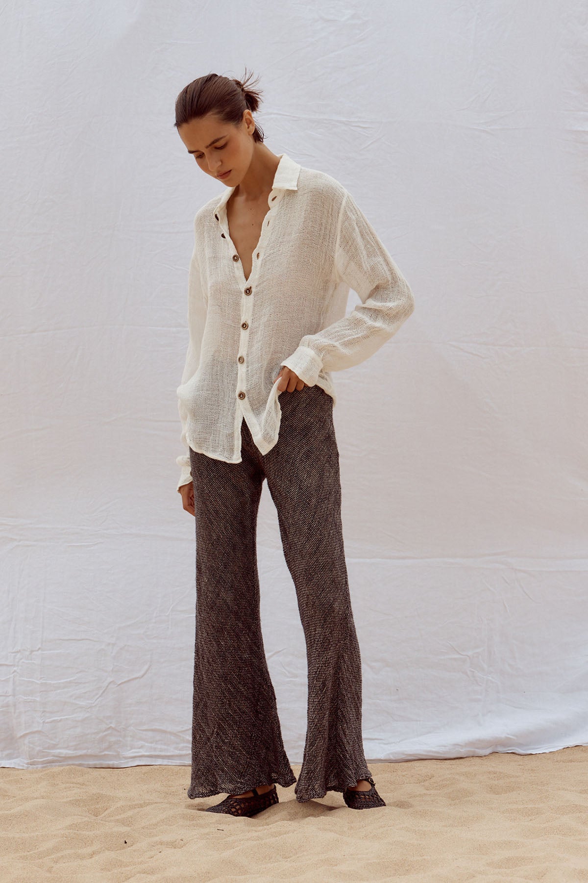 Novo Flare Pant - Binario Black