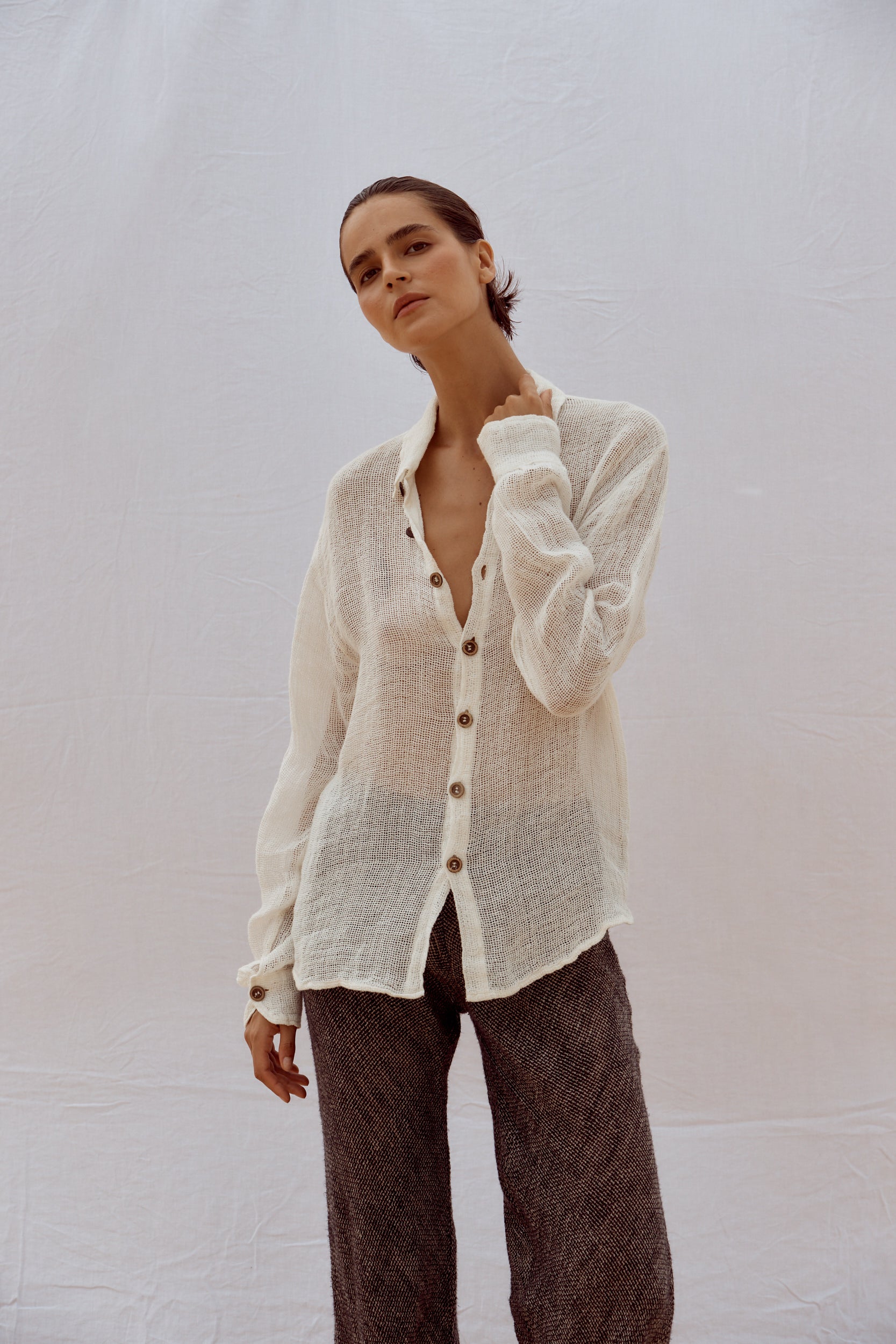 Classico Shirt - Rete Panna