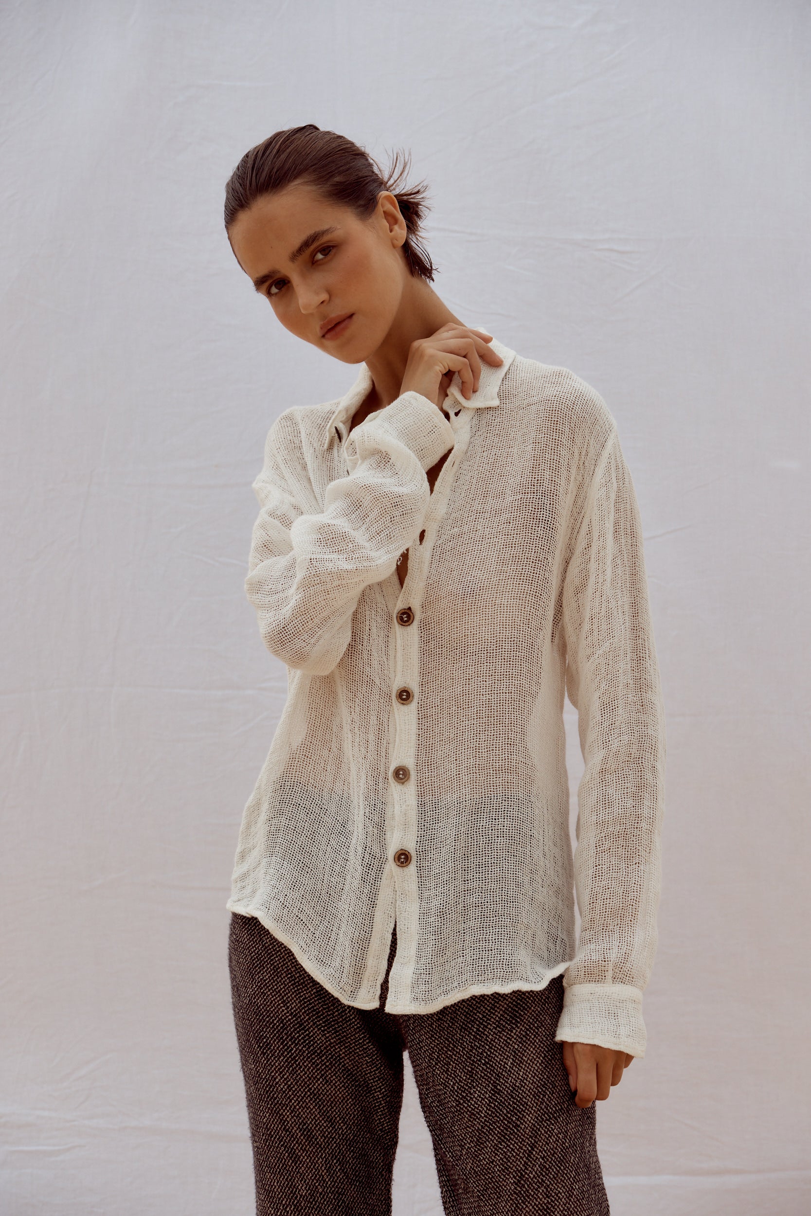 Classico Shirt - Rete Panna