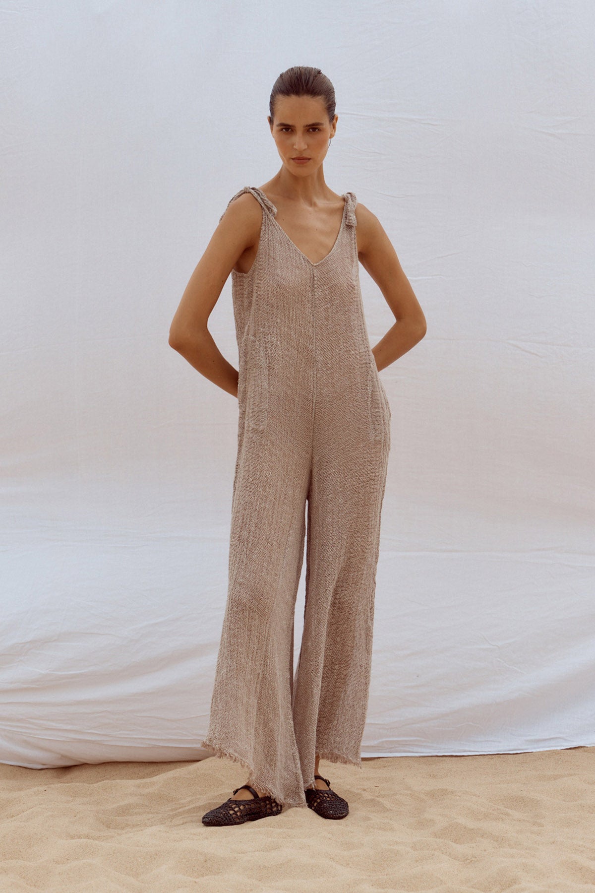 Mare Jumpsuit - Rete Taupe