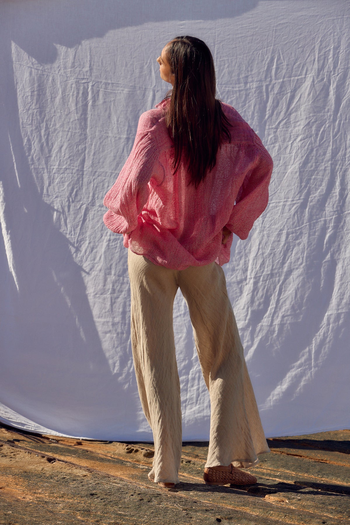 Sampatico Shirt - Rete Fuchsia