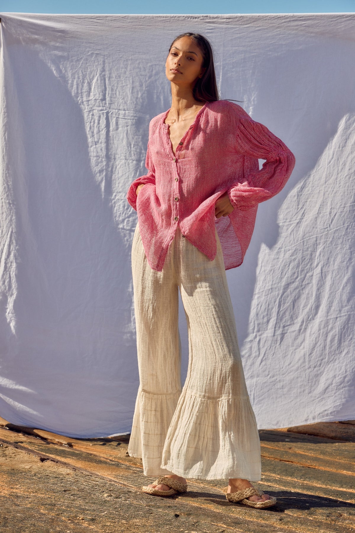 Vento Top - Fuchsia