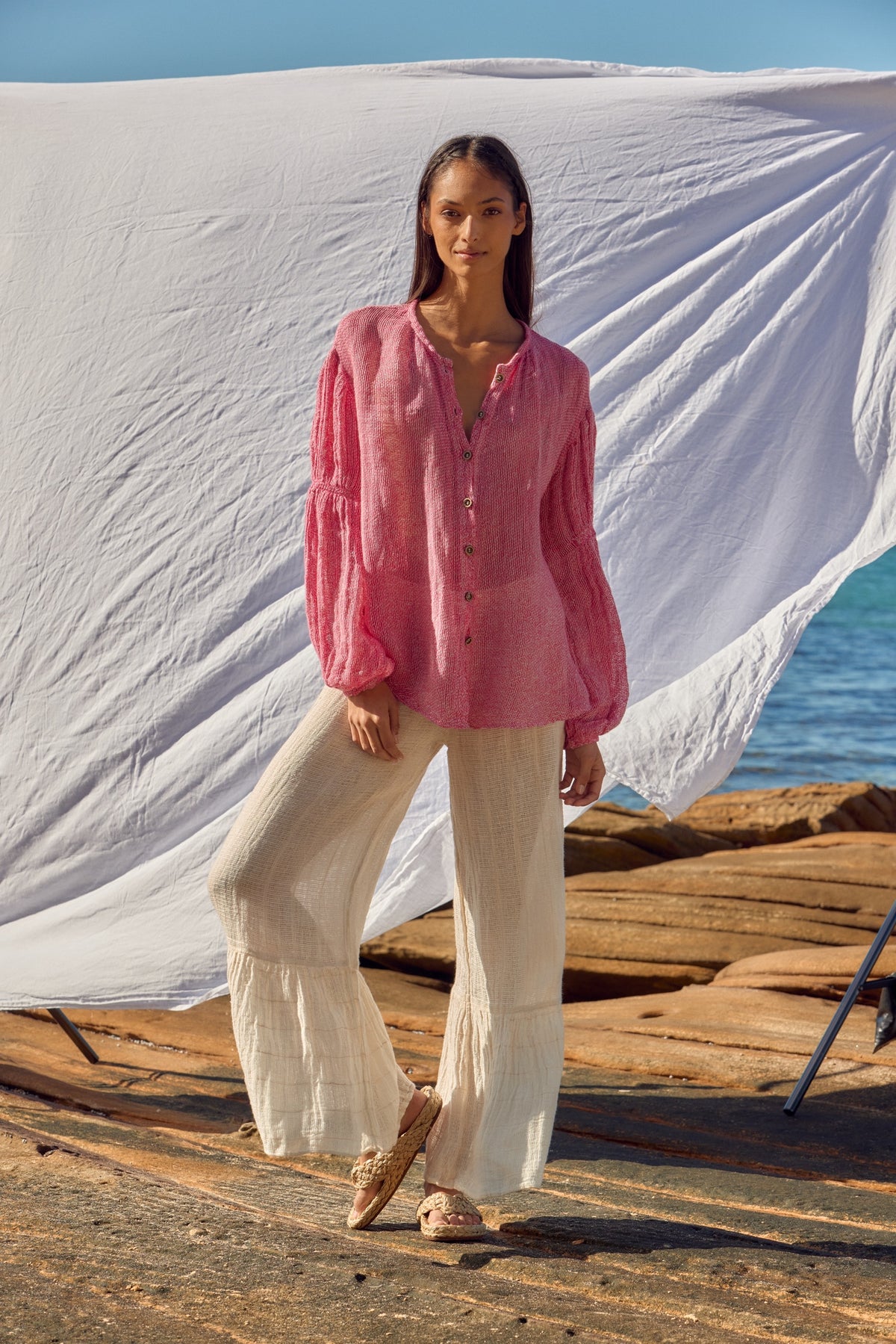 Vento Top - Fuchsia