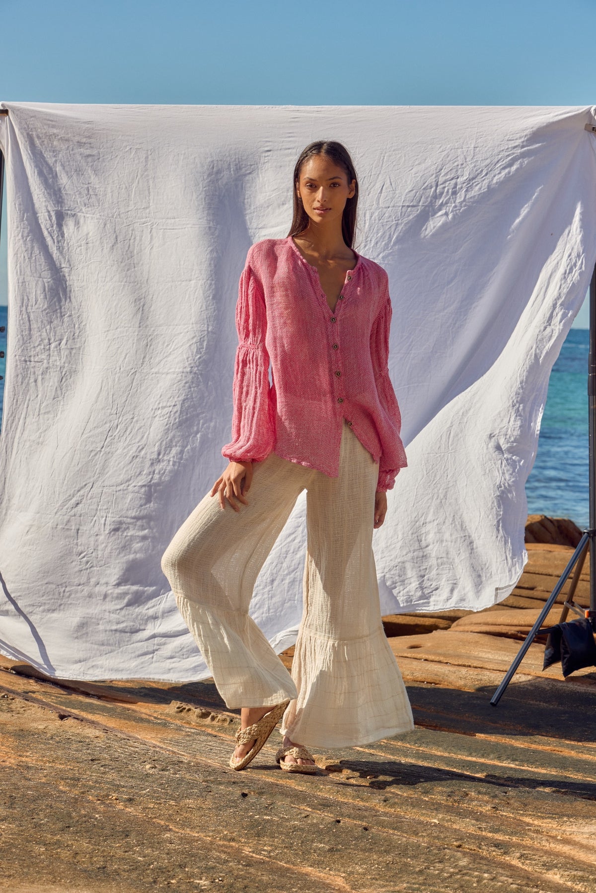 Vento Top - Fuchsia