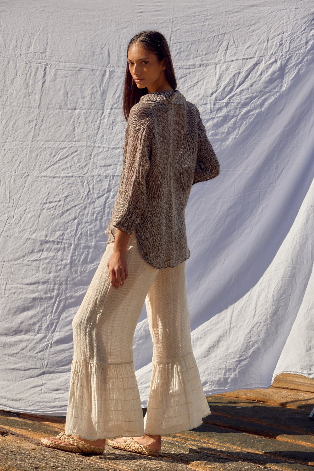 Arch Shirt - Rete Chocolate