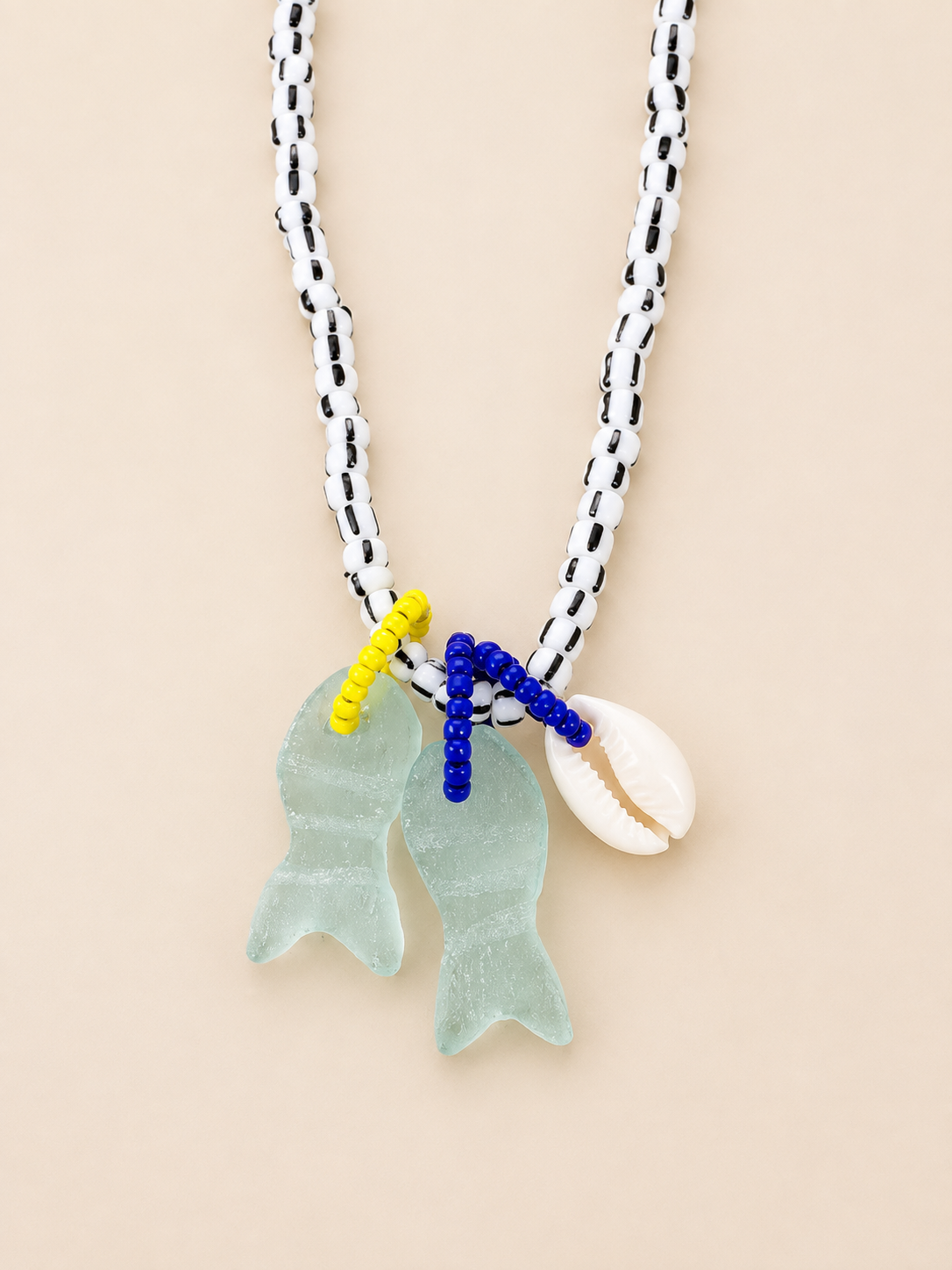 Boho Beach Long Necklace - Multi