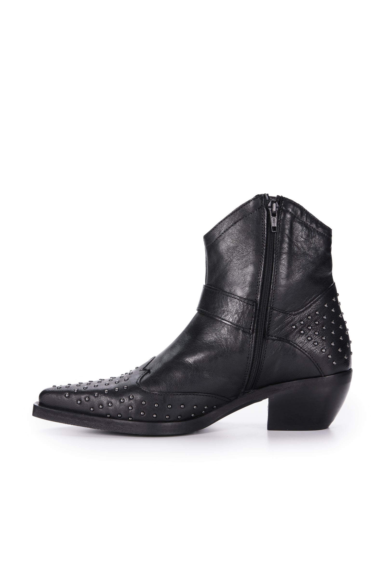 Alamo Studded Boot - Black - LAST PAIR - Size 38