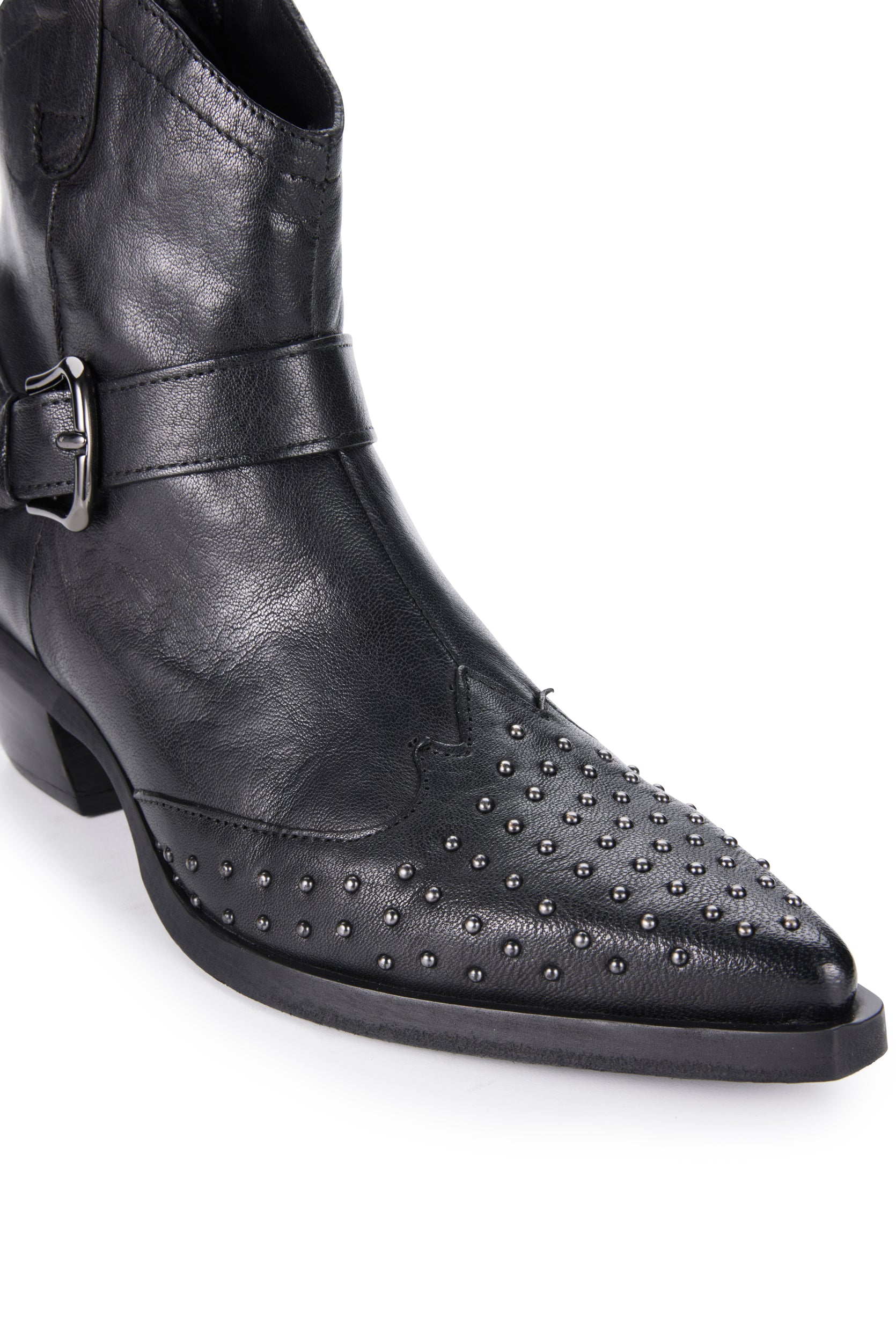 Alamo Studded Boot - Black - LAST PAIR - Size 38