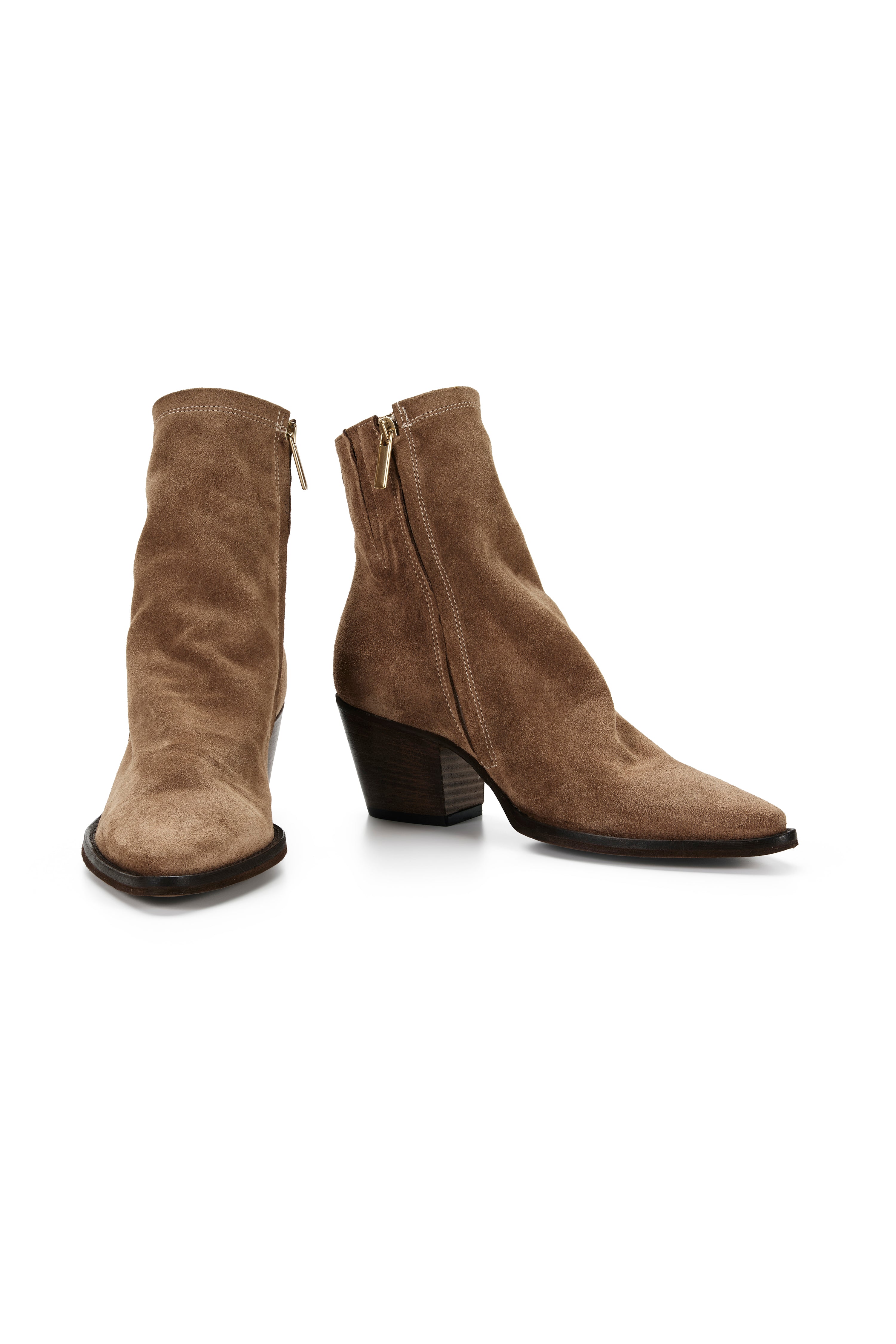 Suede Destello Boot - Camel Suede