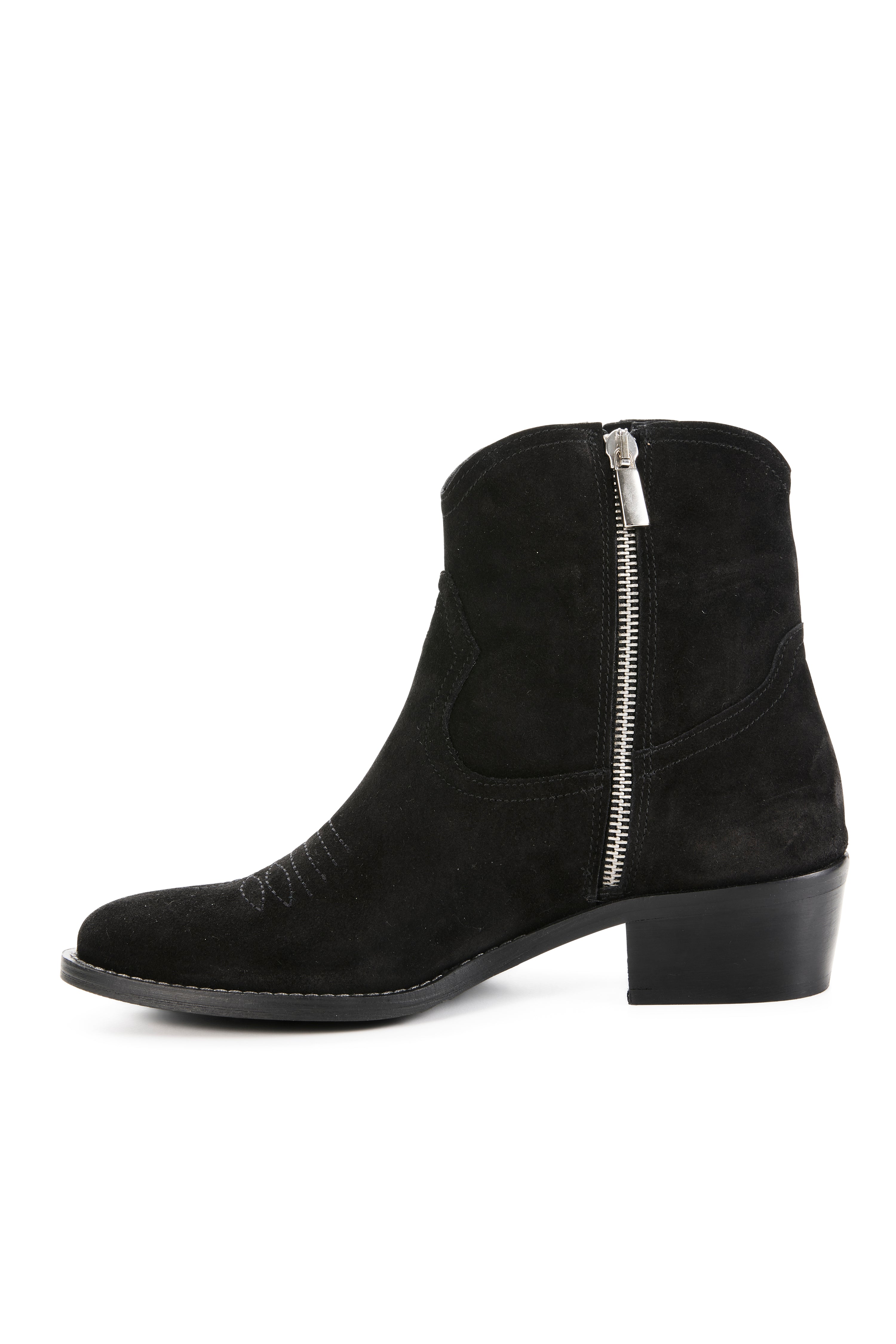 Morgan Boot Suede - Black Suede - LAST PAIR - Size 37