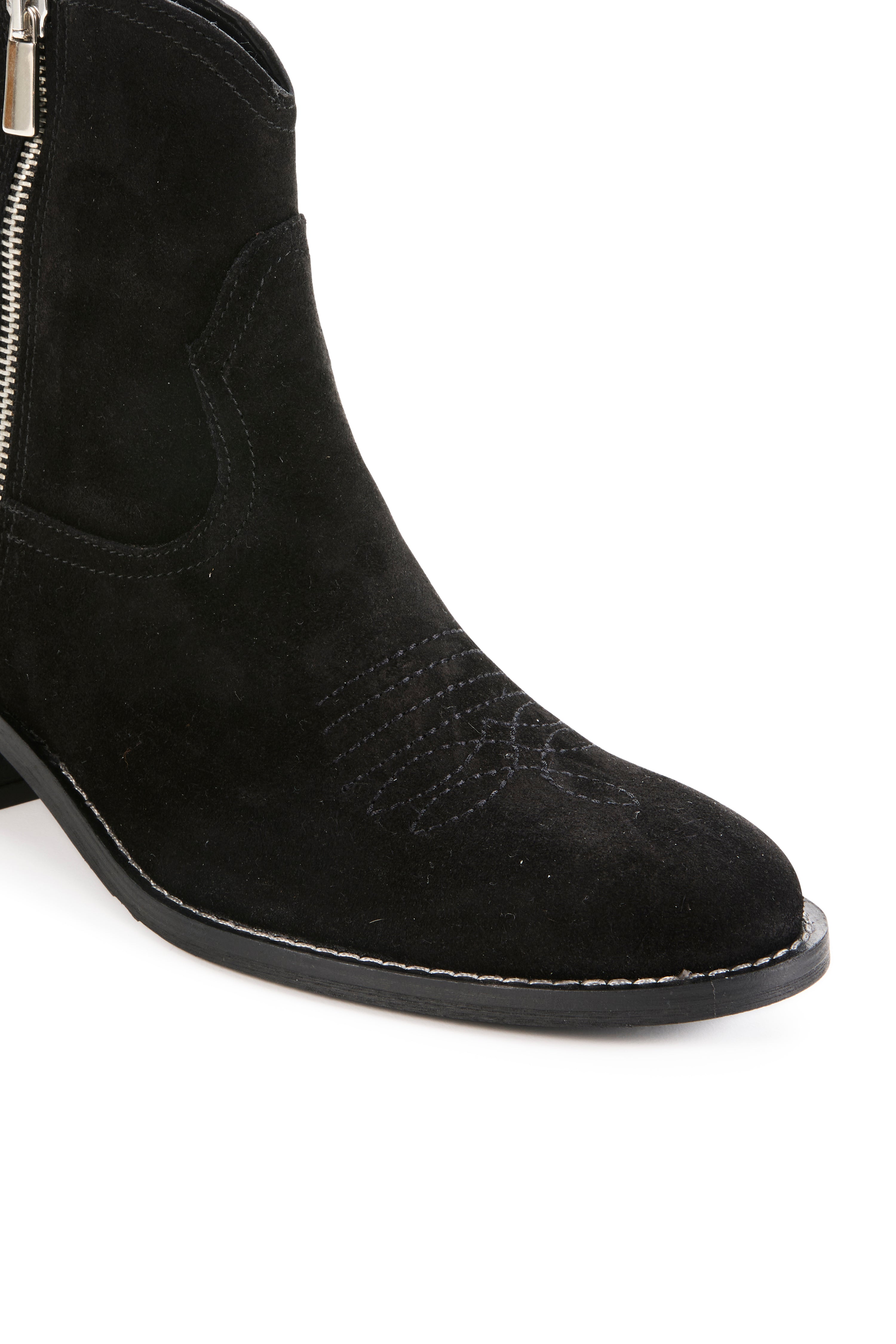 Morgan Boot Suede - Black Suede - LAST PAIR - Size 37