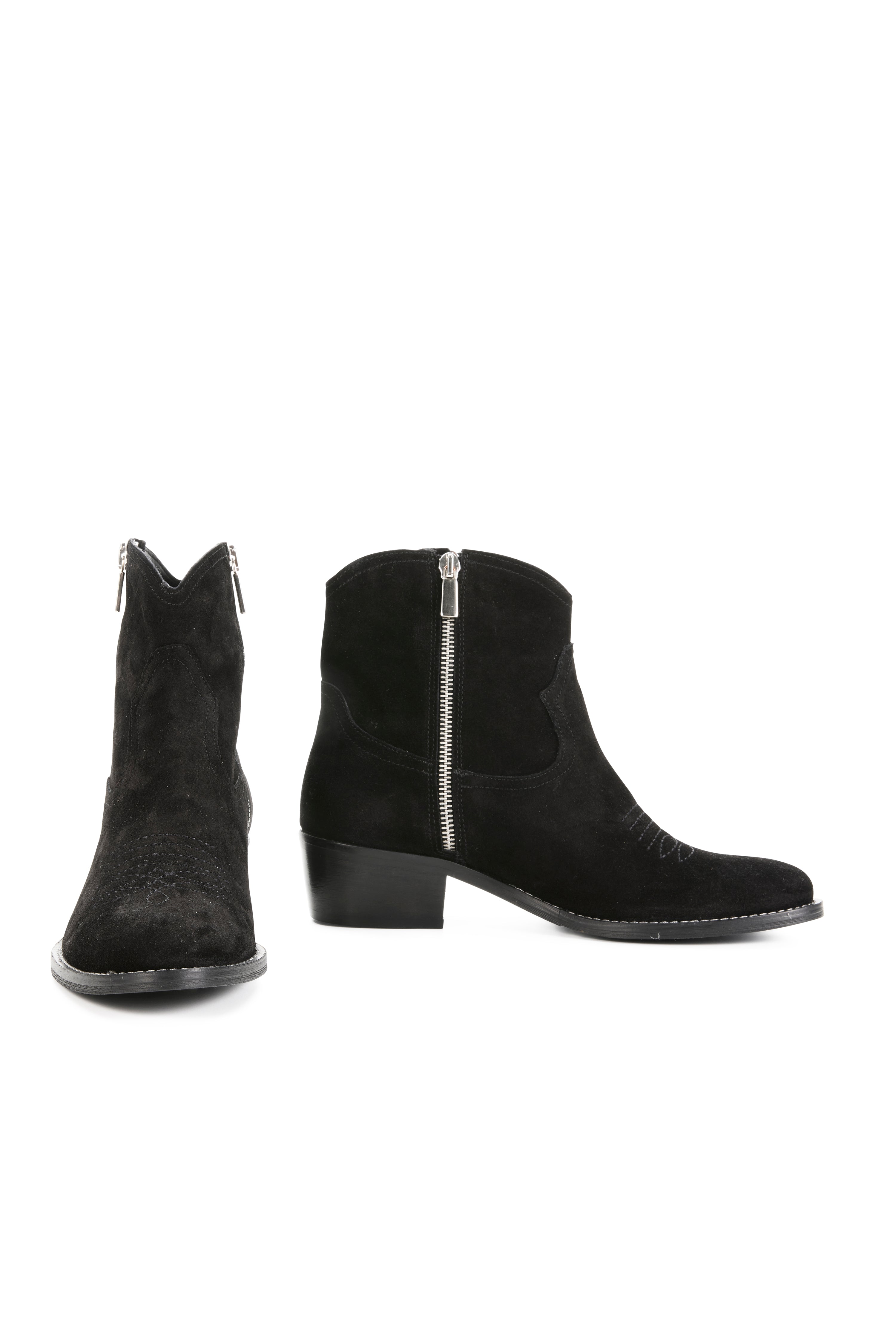 Morgan Boot Suede - Black Suede - LAST PAIR - Size 37
