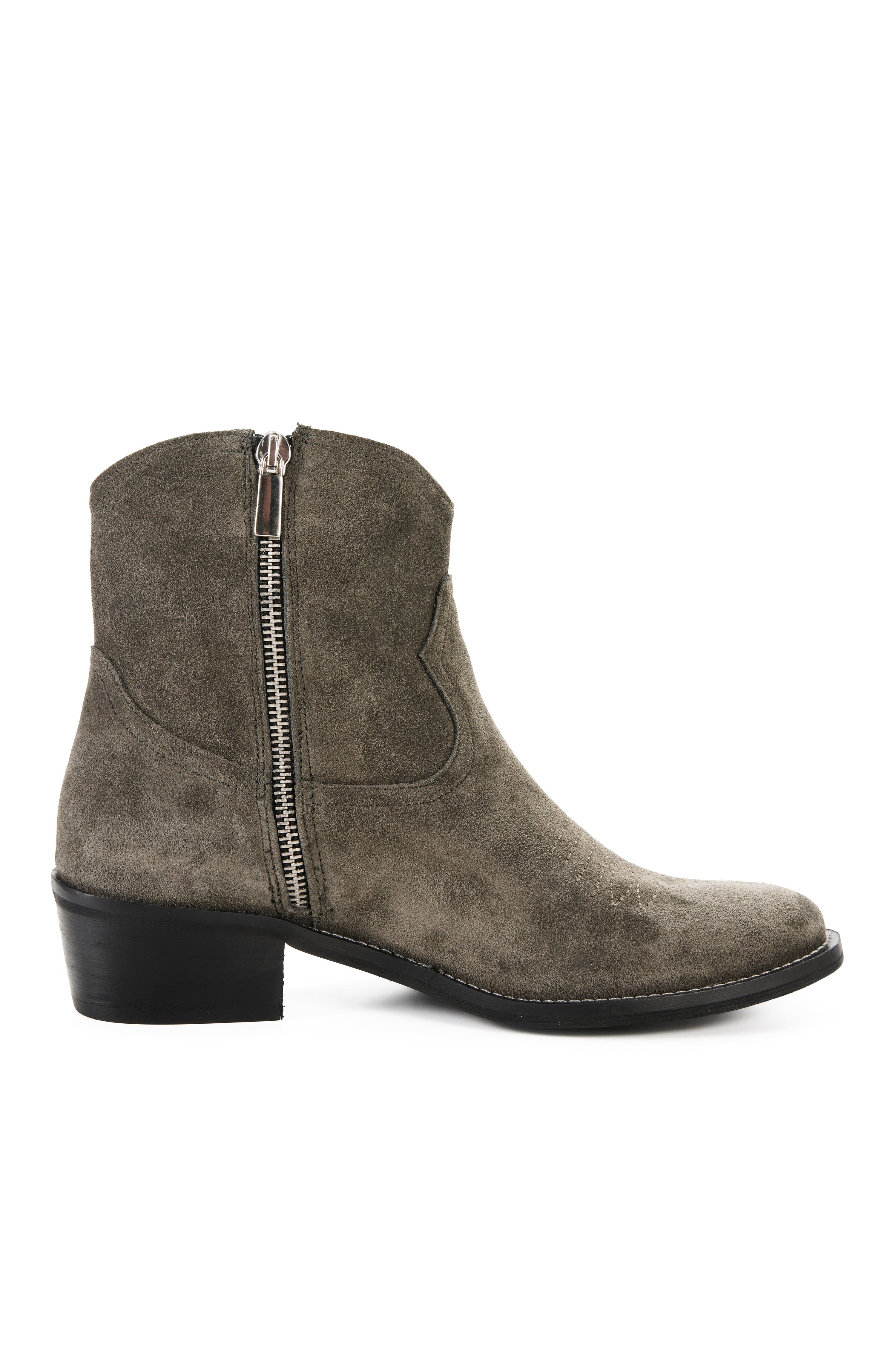 Morgan Boot Suede - Sage Suede - LAST PAIR - Size 37
