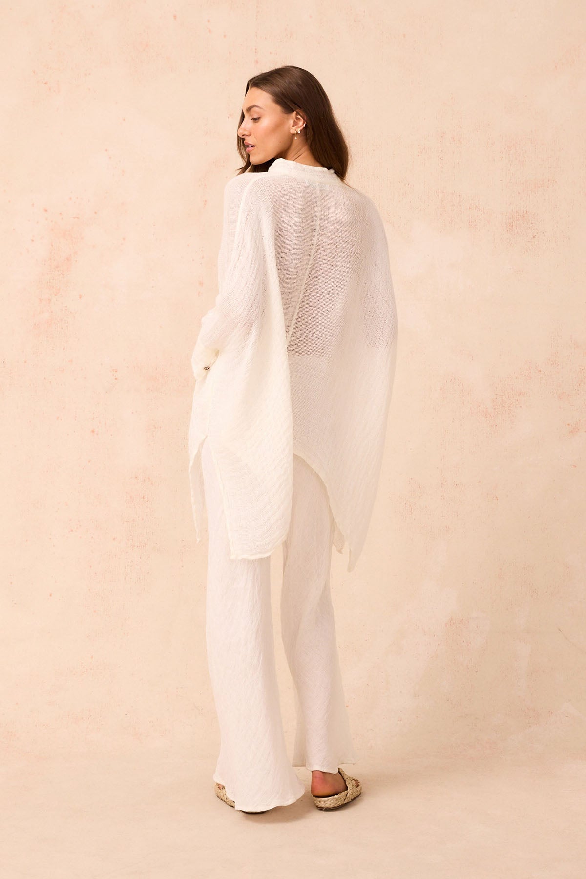 Boa Shirt - Rete Panna