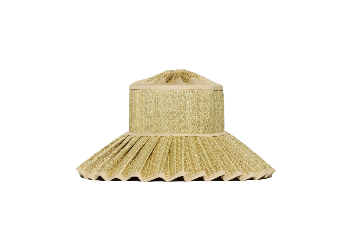 Island Capri Hat - Wheat