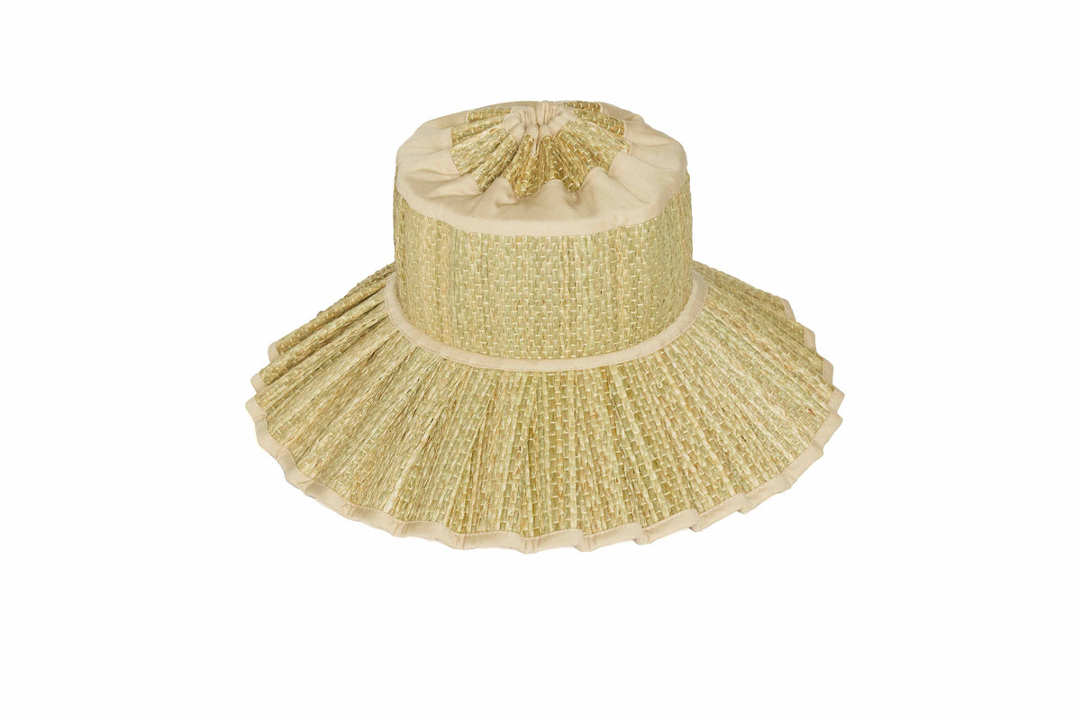 Island Capri Hat - Wheat