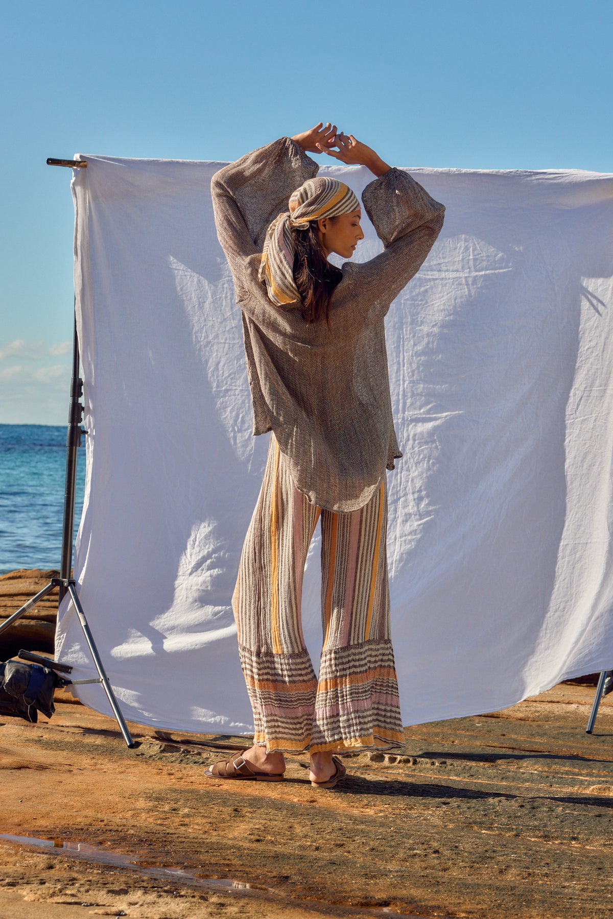 Cleopatra Shirt - Rete Chocolate