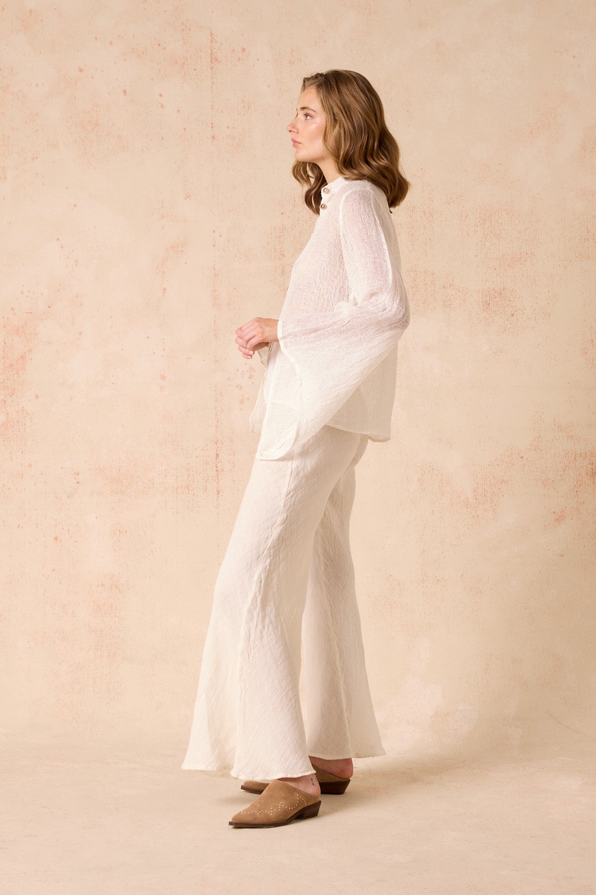 Novo Flare Pant - Brasile Panna