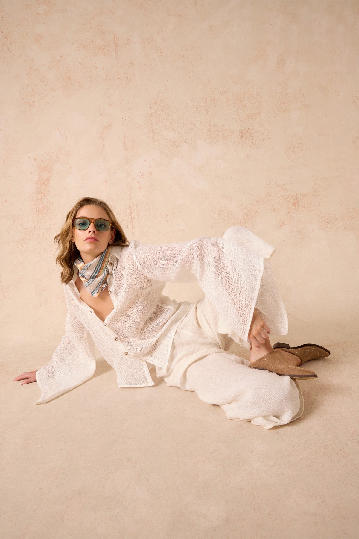 Novo Flare Pant - Brasile Panna