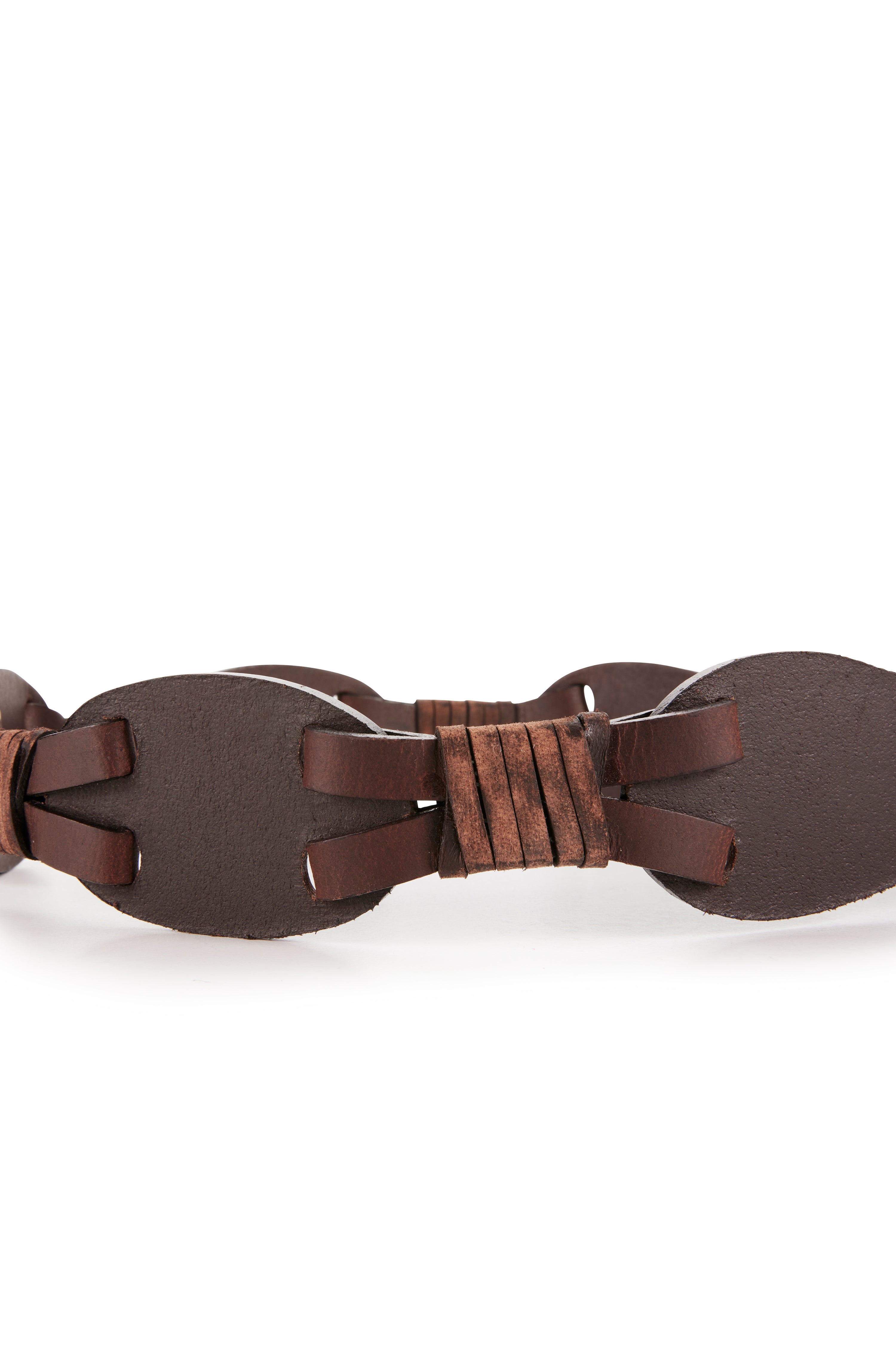 Interlocked Belt - Chocolate