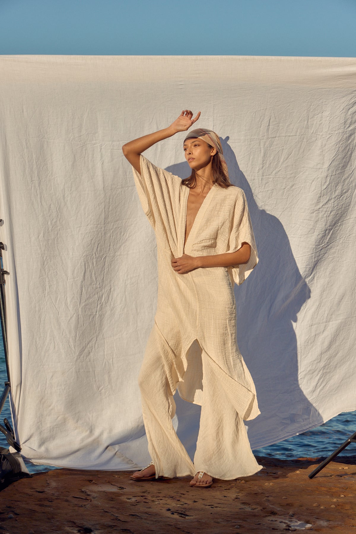 Novo Flare Pant - Brasile Panna