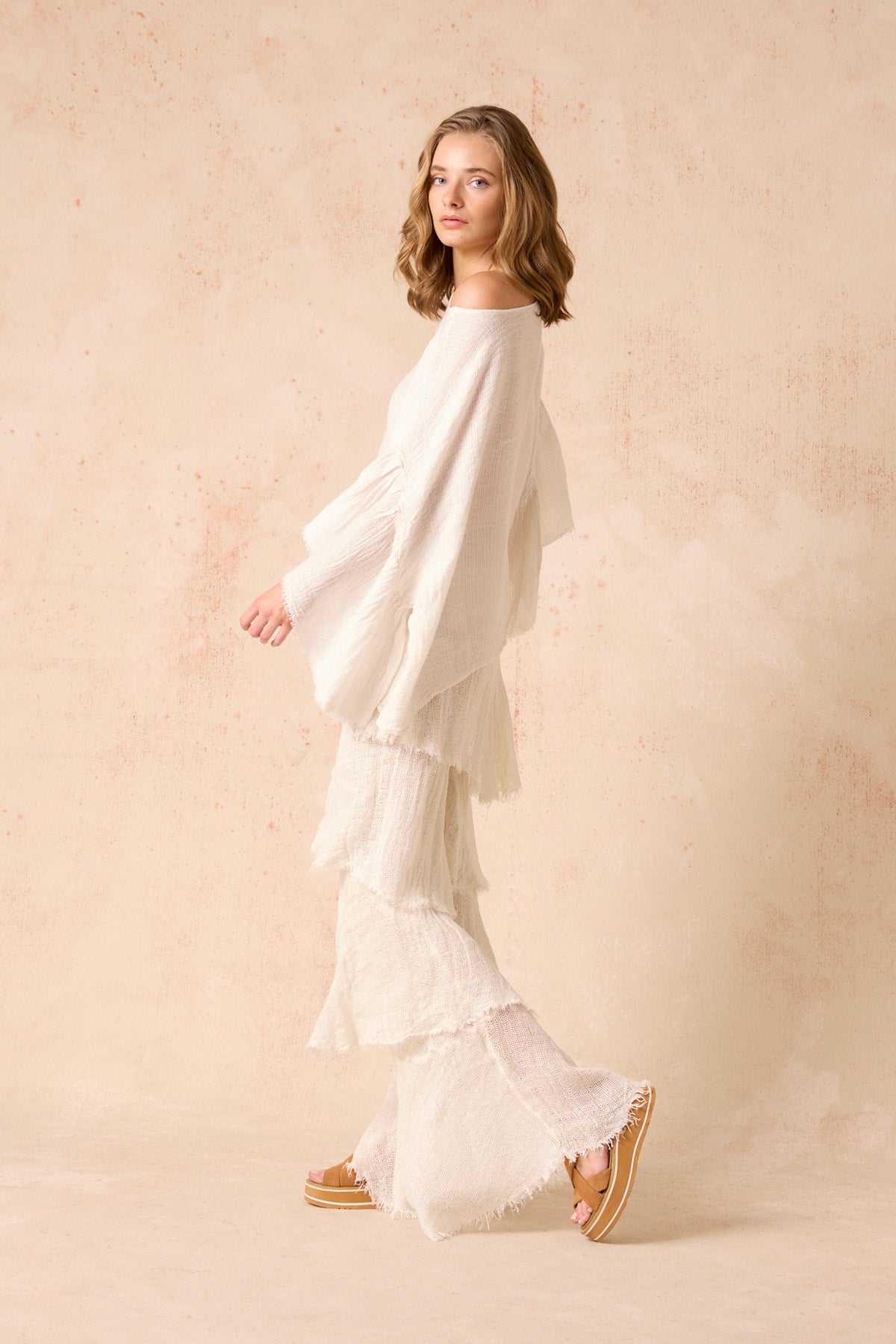 The Corsica Top - Panna White