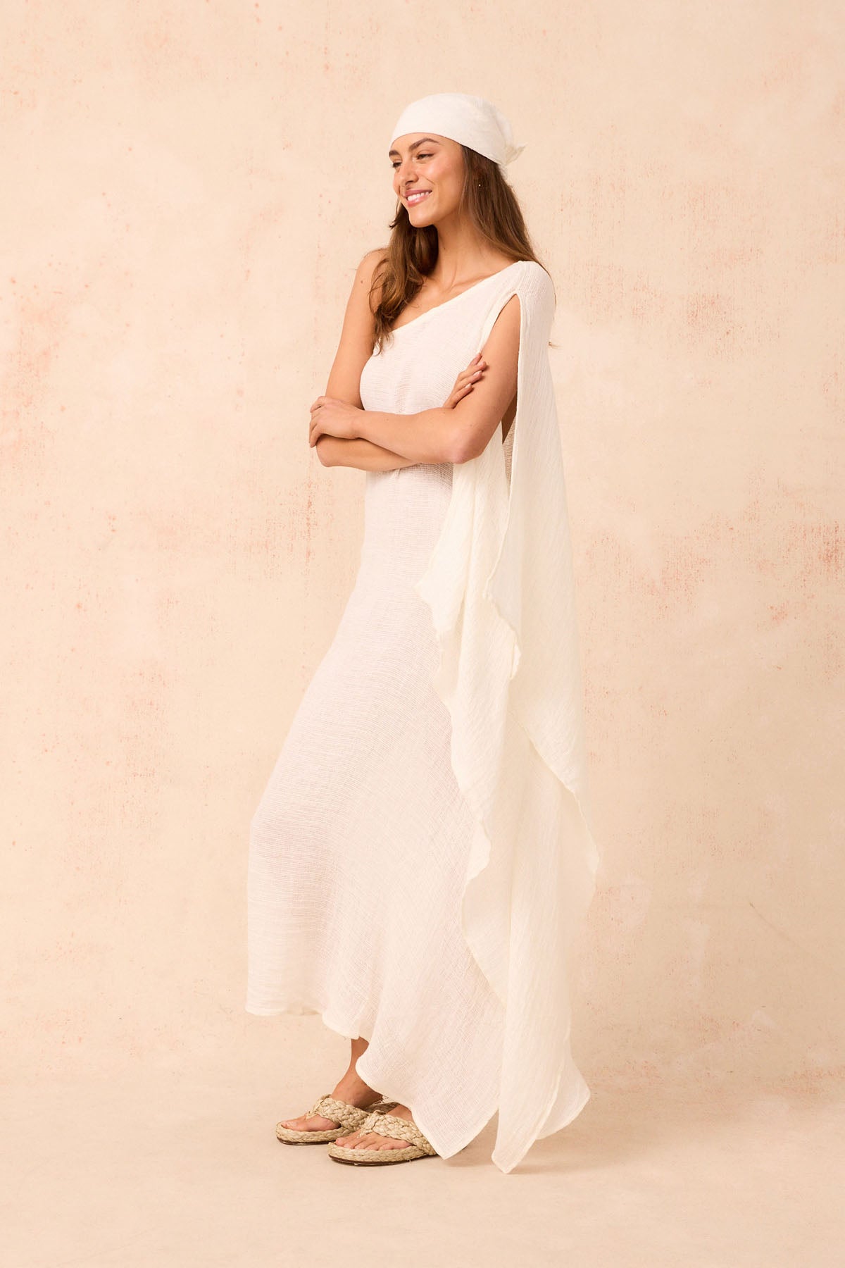 Grecian Maxi Dress - Samba Panna