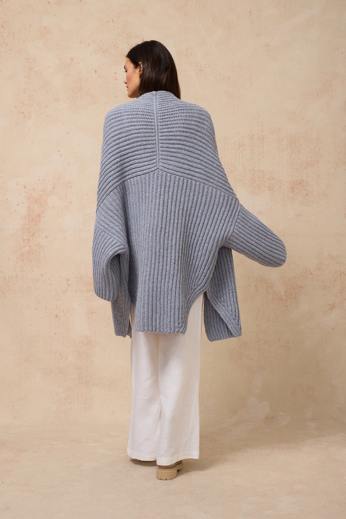 Gusty Wool Jacket - Light Denim