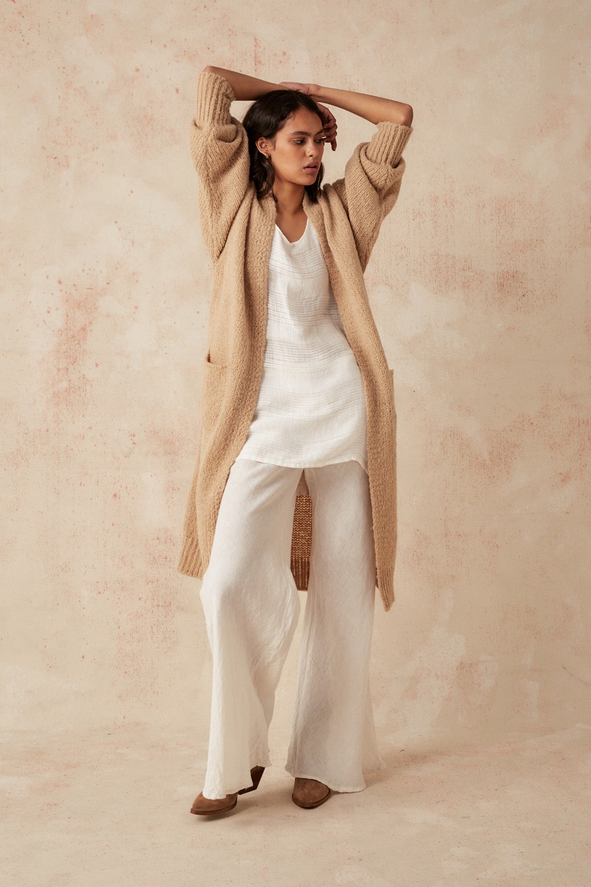 Celine Coat - Brown Sugar - Sample