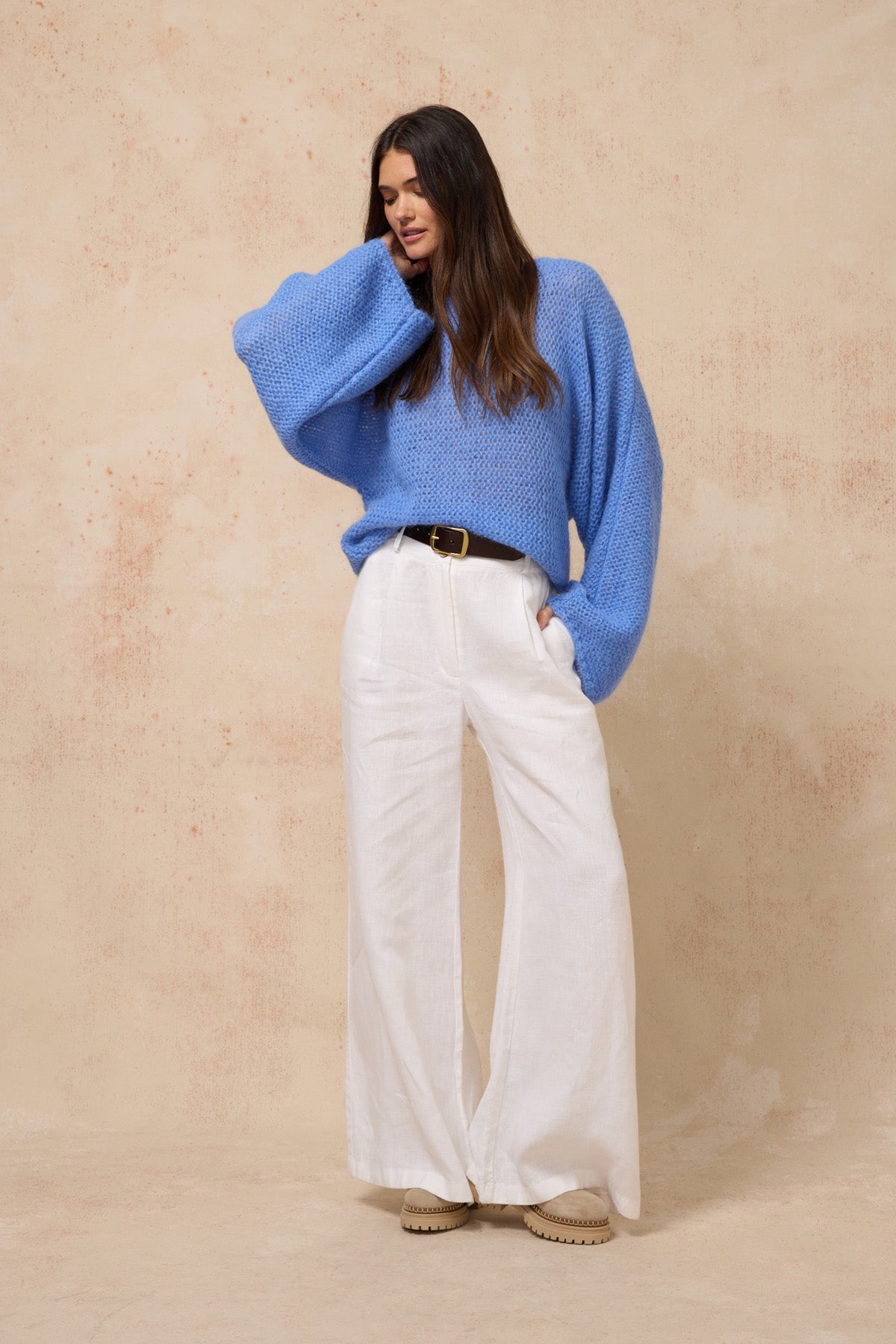 Playa Sweater - Cornflower Blue