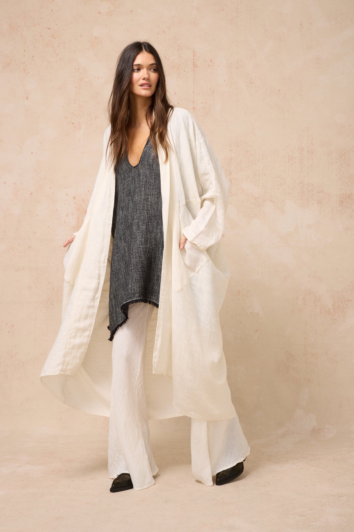 Odissea Coat - Fiamma Panna