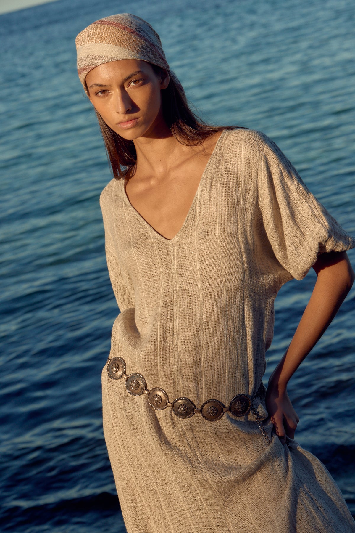 Les Tropics Scarf - Bacco Stripe