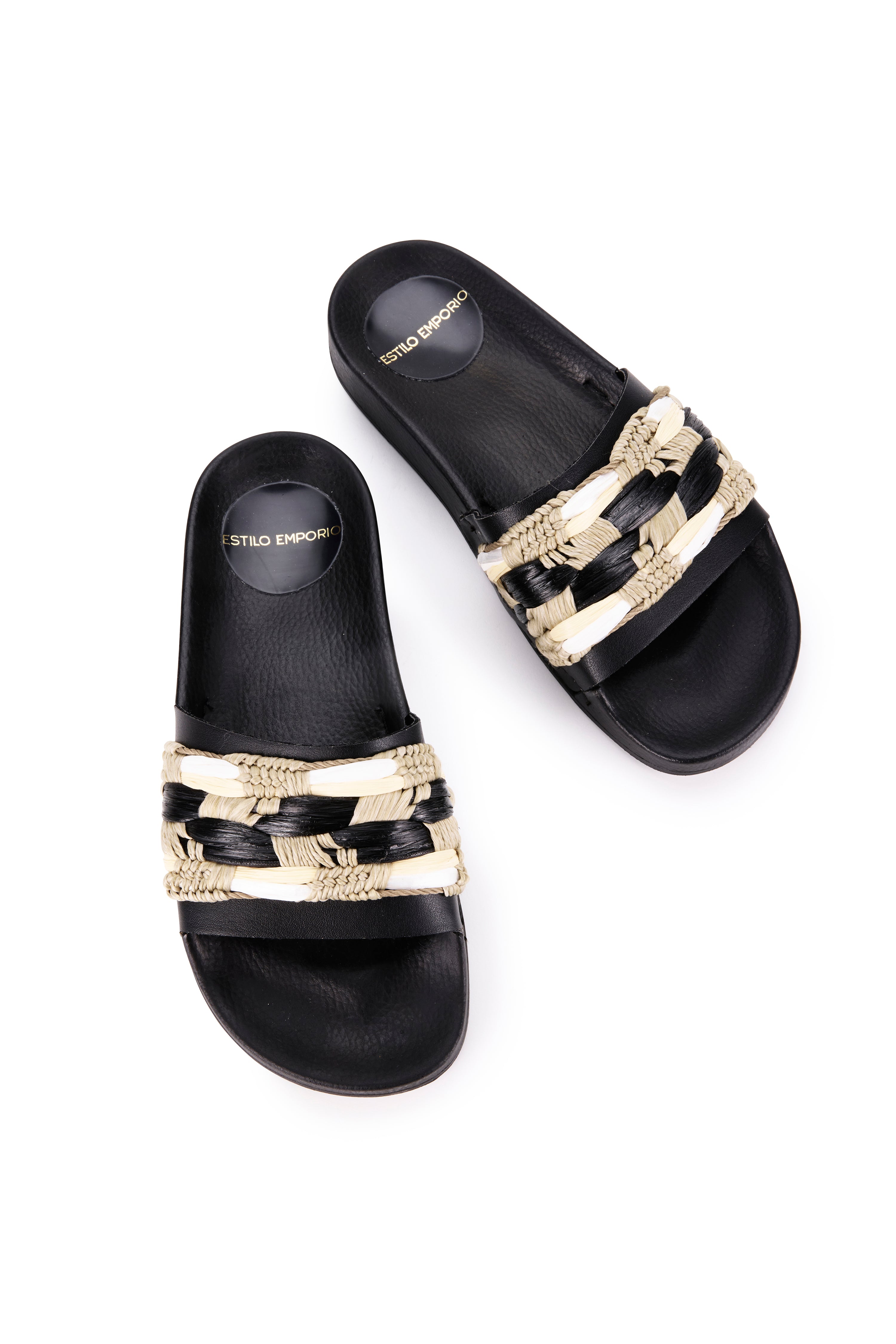 Malibu Slide - Black Multi - LAST PAIR - Size 37