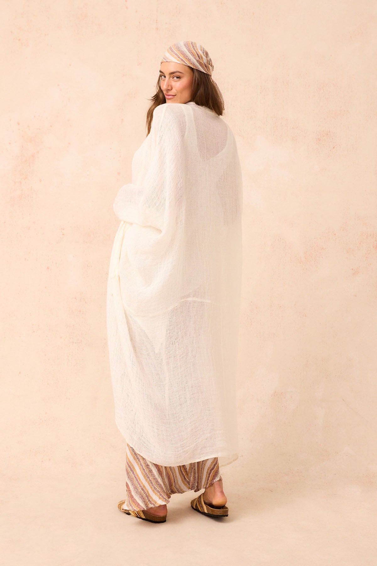 Odissea Coat -Rete Panna