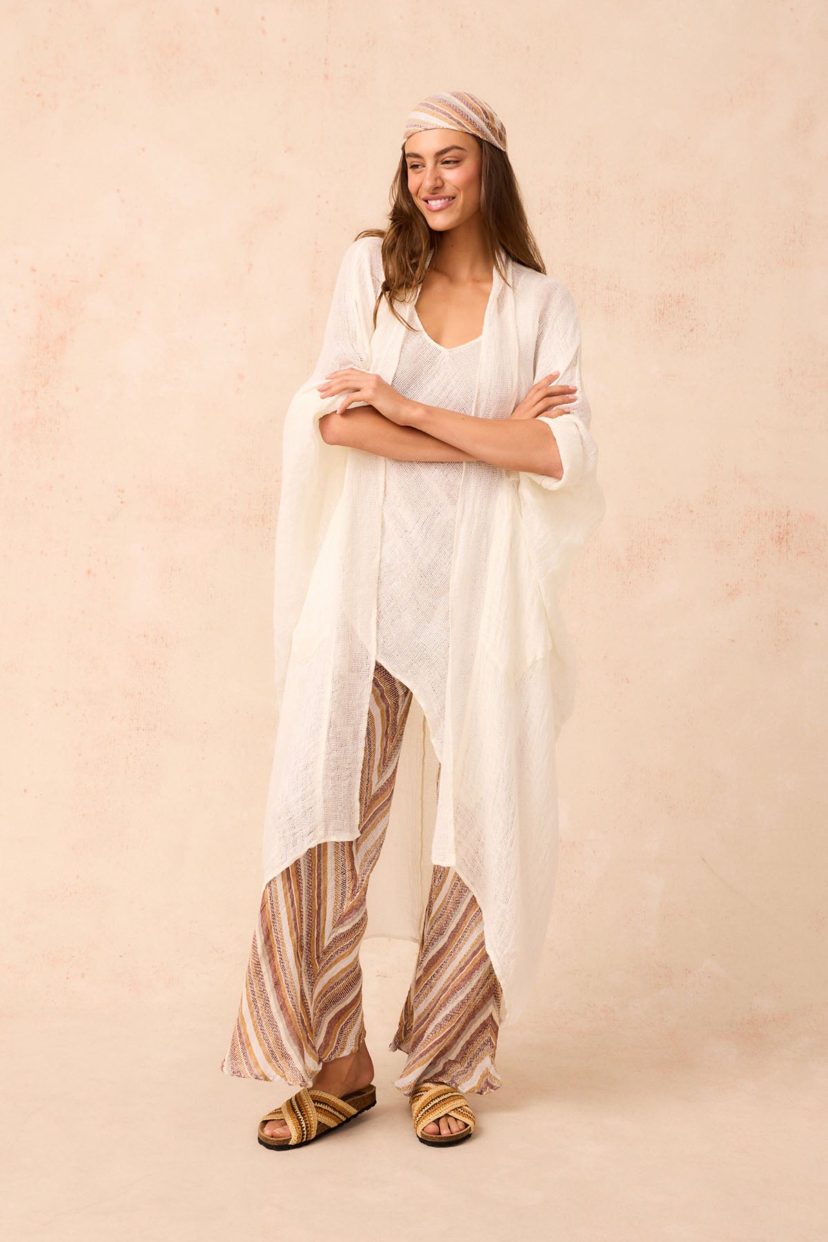 Odissea Coat -Rete Panna