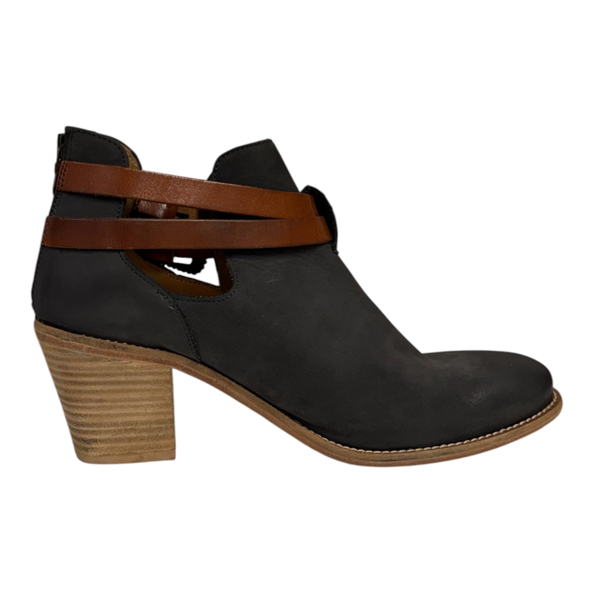 Concho Ankle Boots - Graphite