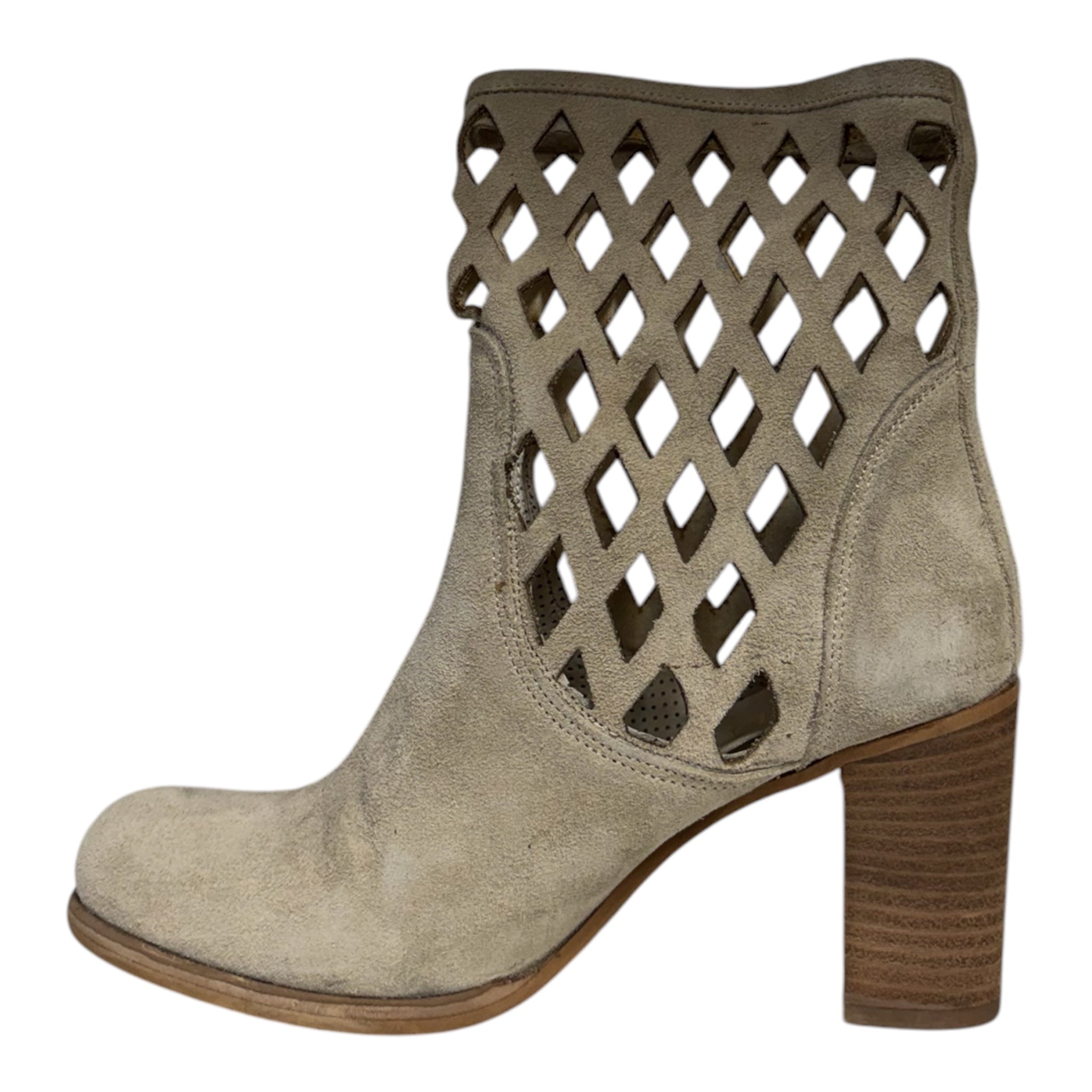 Stencel Boot - Taupe Suede