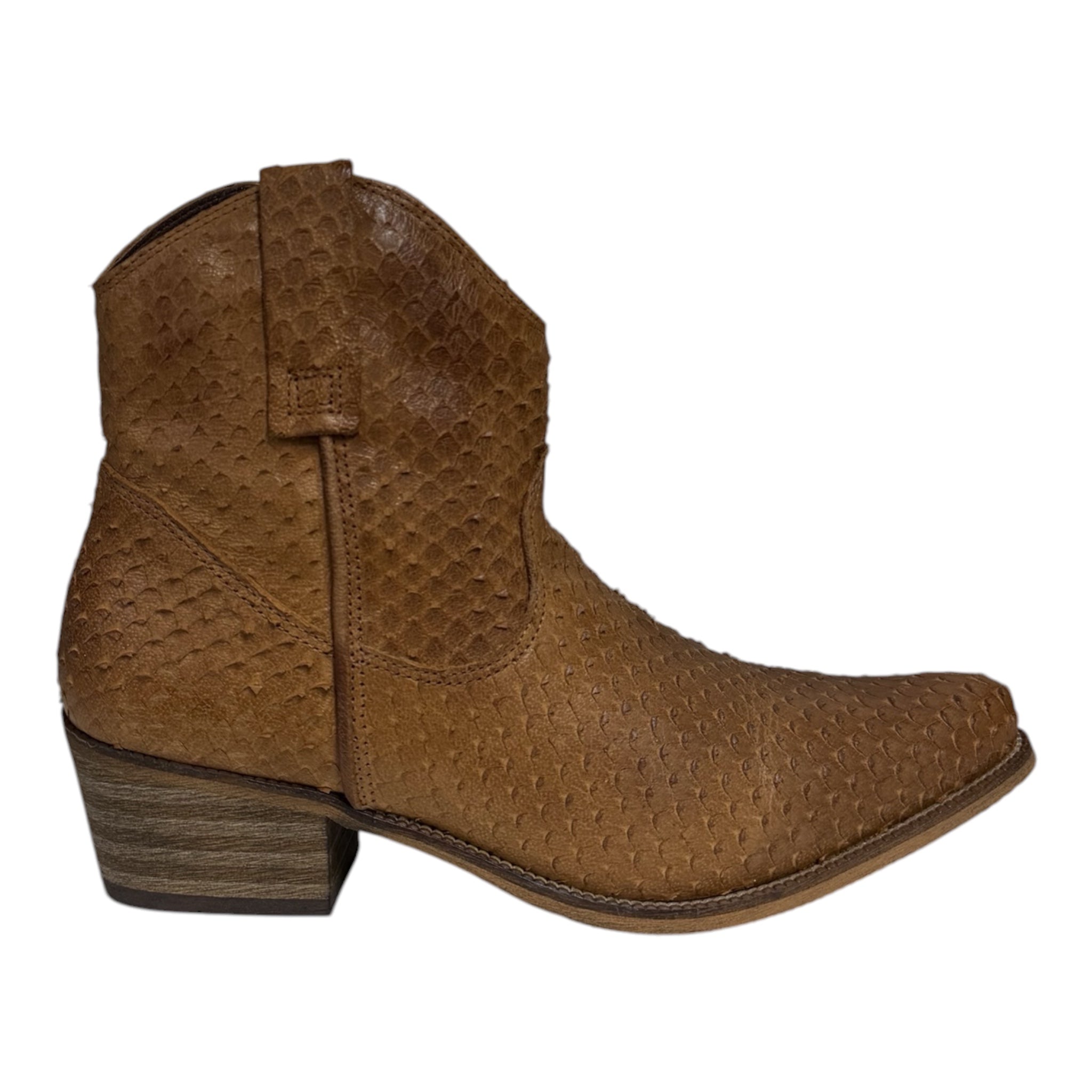 Snake Boot - Camel