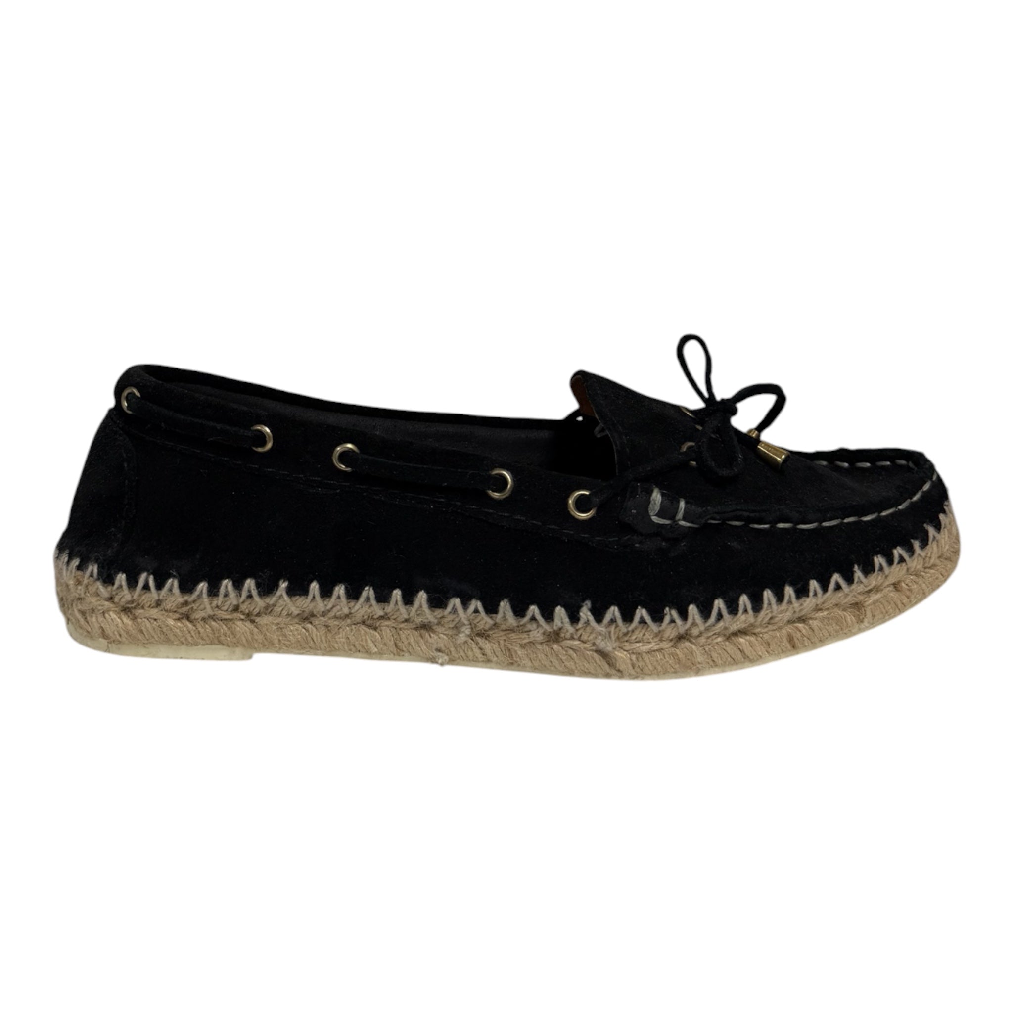 Boat Shoes - Black Suede