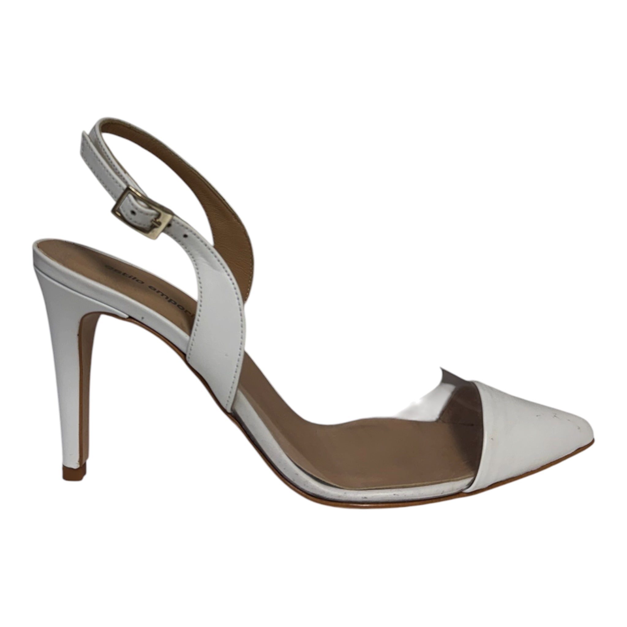 Perspex Pointed - White
