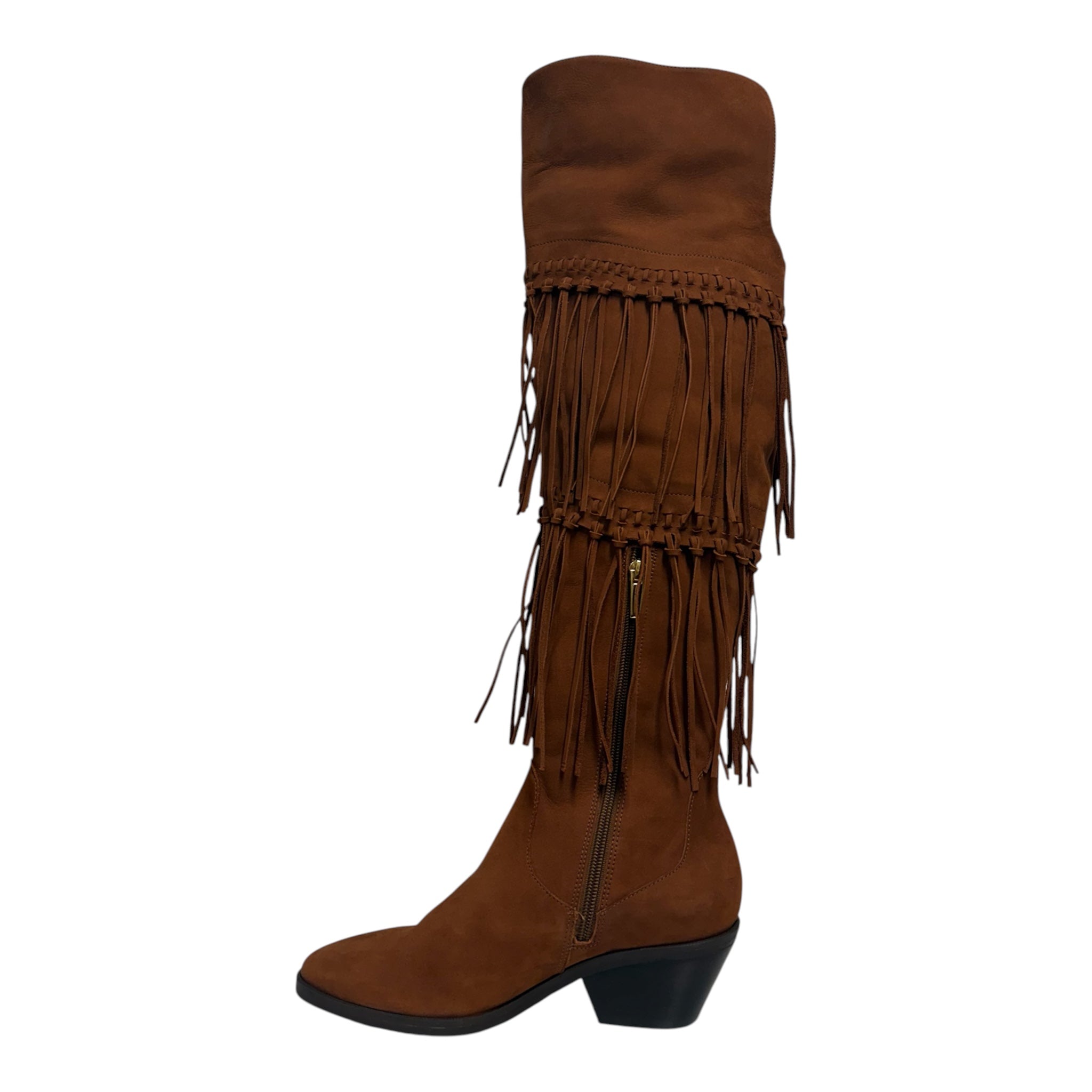Fringe Boot - Tan