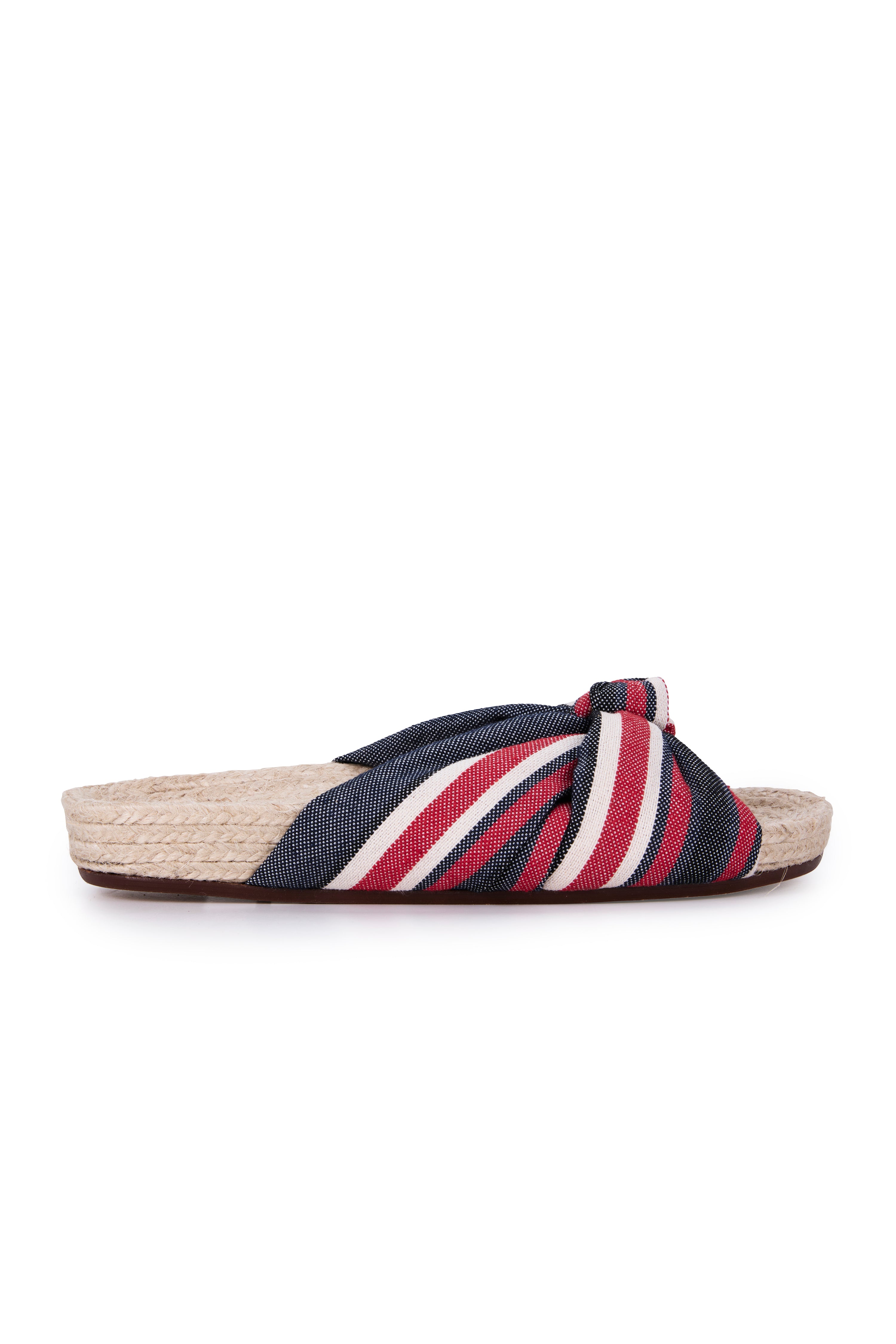 Retrograde Slide - Denim Red Stripe
