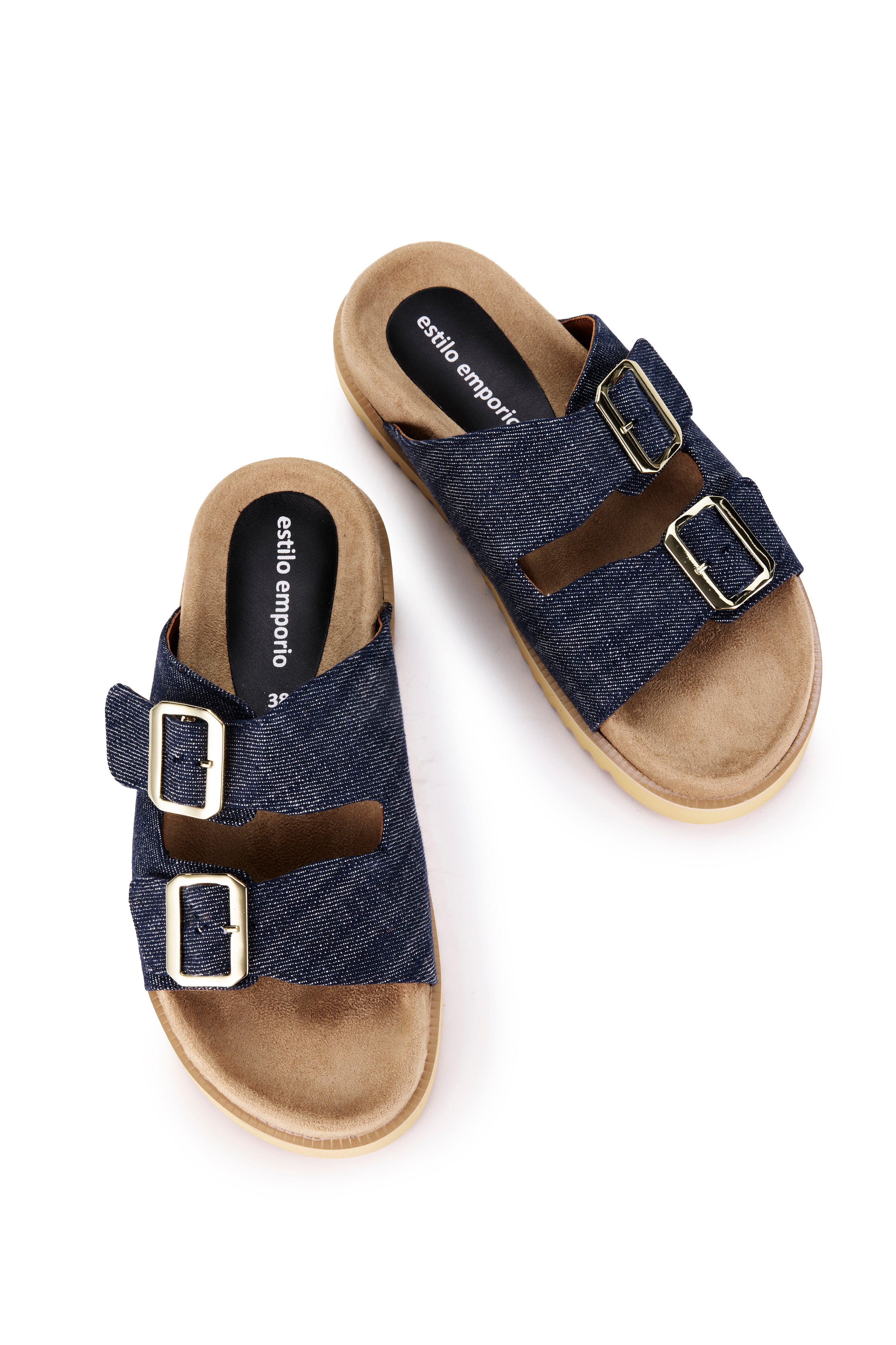 Rio Denim Slide - Dark Denim- LAST PAIR - Size 38