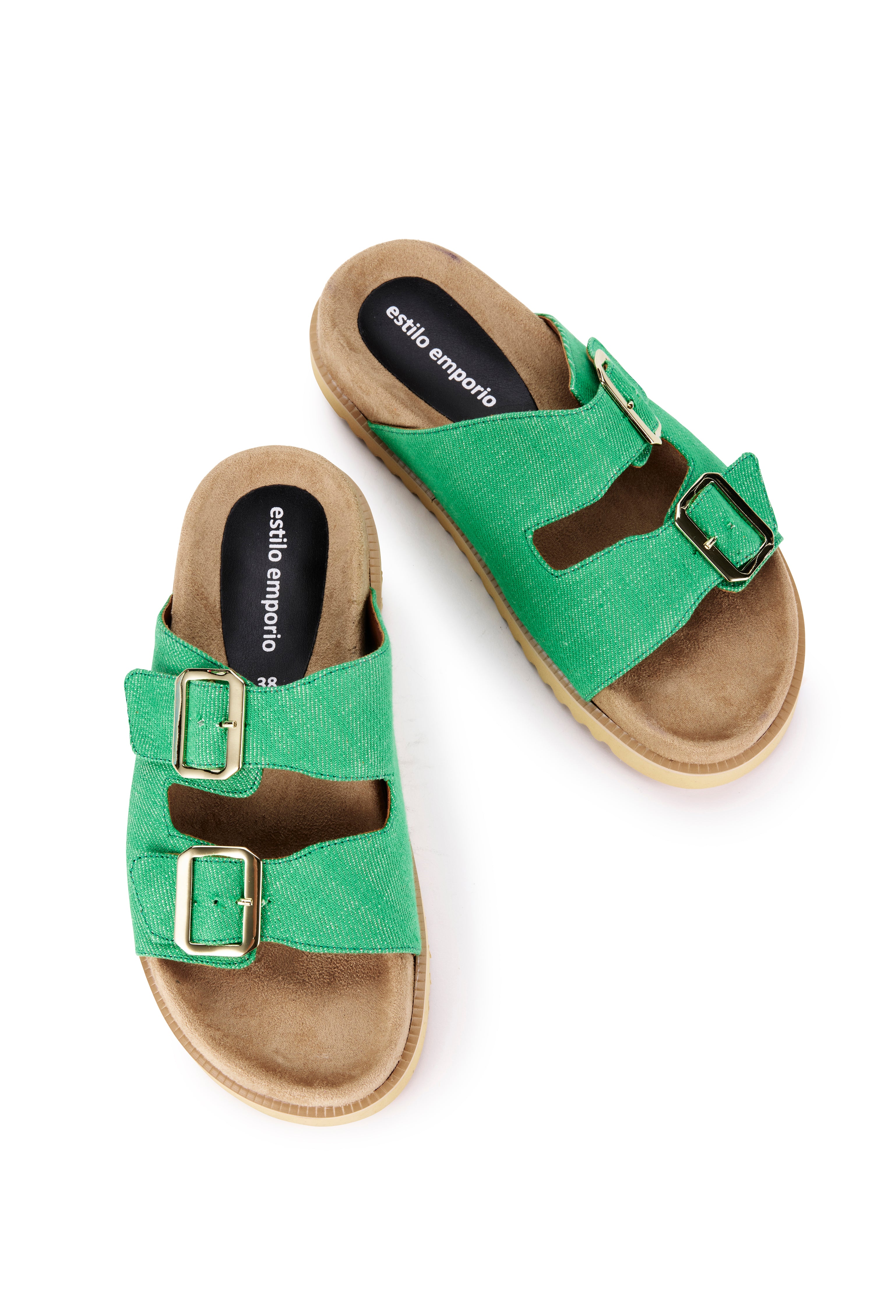 Rio Denim Slide - Emerald Denim- LAST PAIR - Size 38